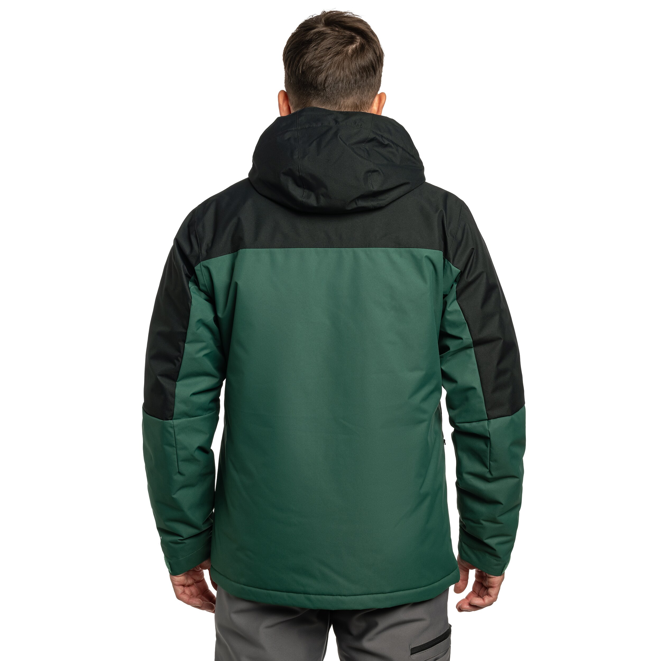 Columbia Hikebound II Insulated Waterproof Jacket kabát - Rain Forest/Black