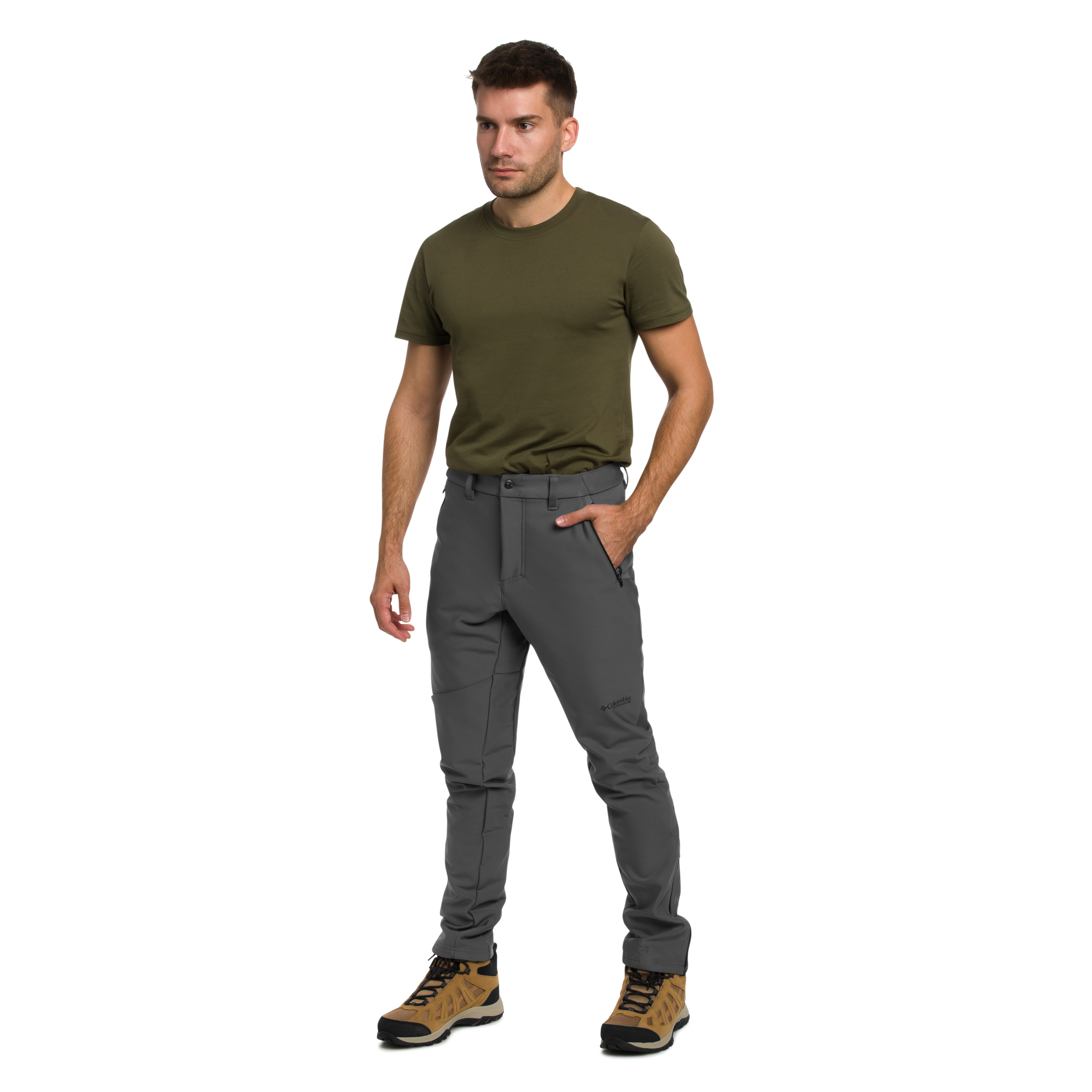 Columbia Vast Canyon Softshell nadrág - City Grey