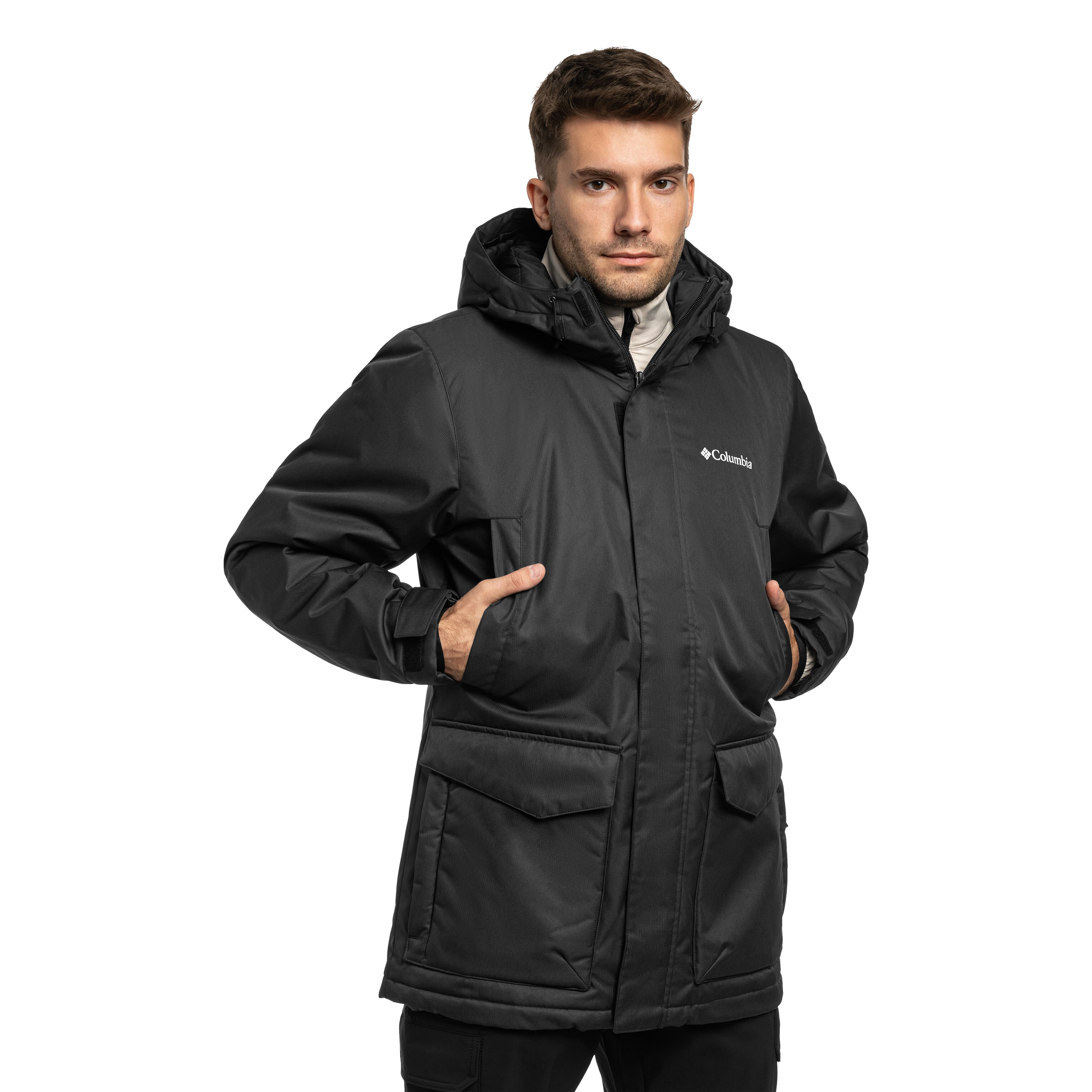 Columbia Pines Lake Parka kabát - Black