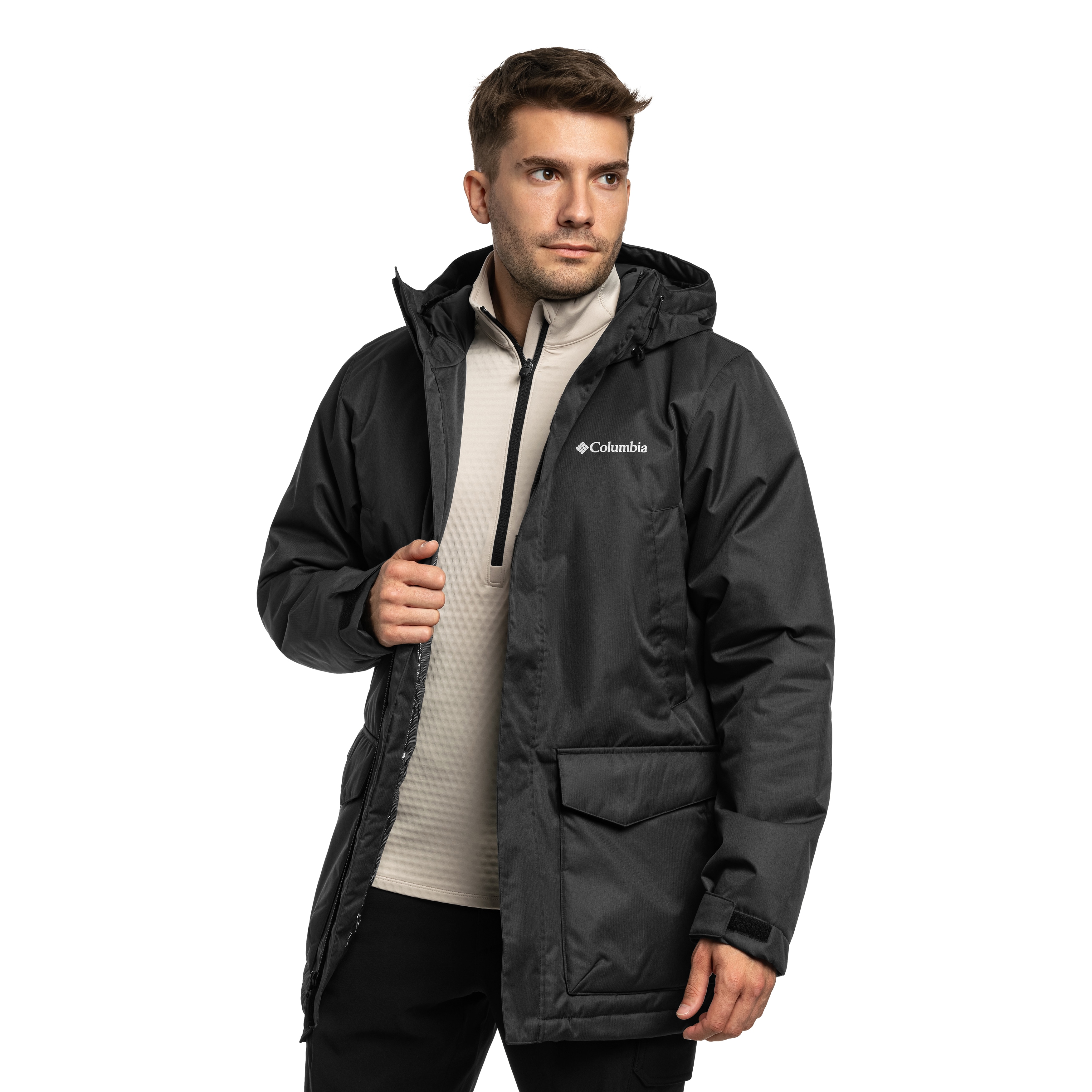 Columbia Pines Lake Parka kabát - Black