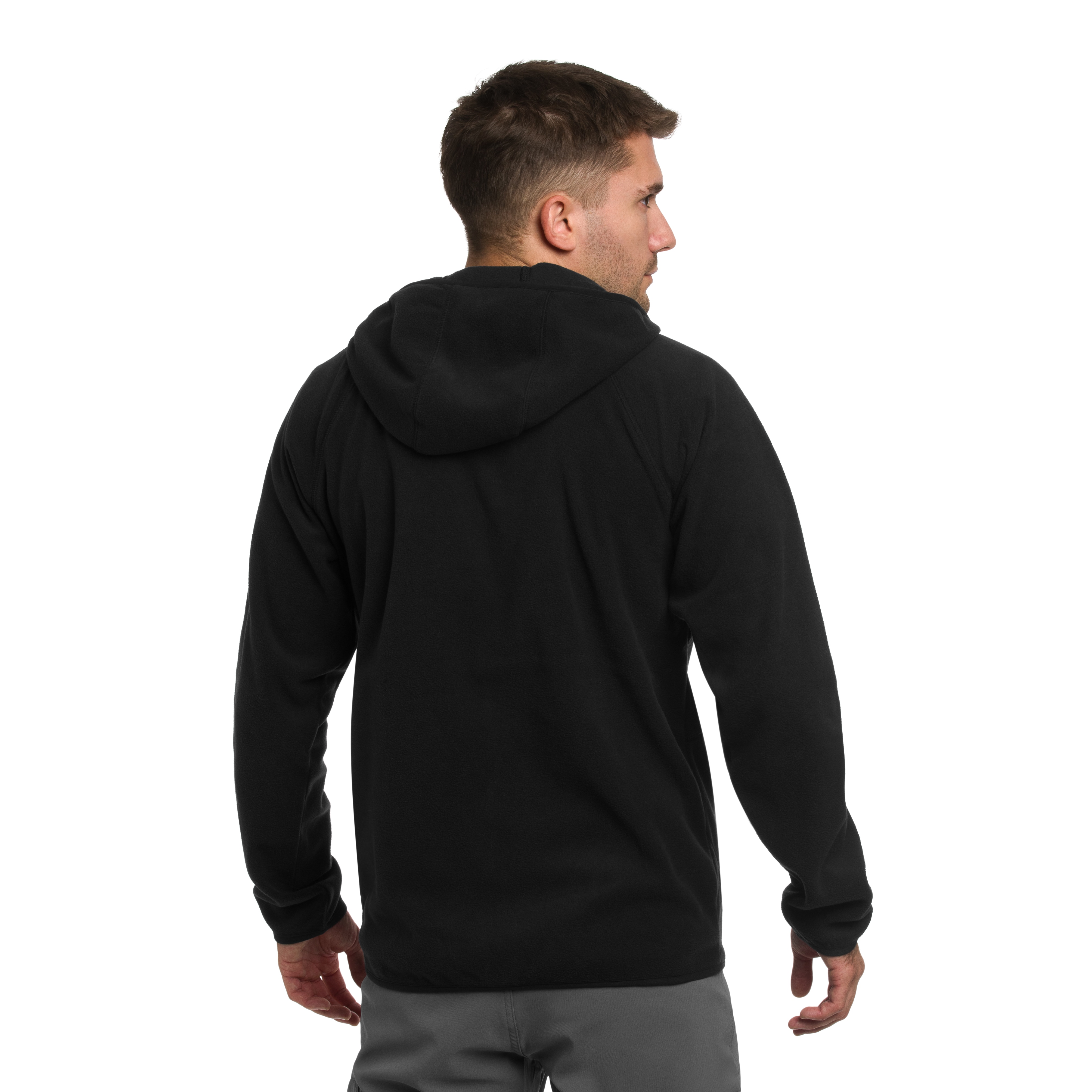 Columbia Fast Trek Overlay Hooded polár pulóver - Black