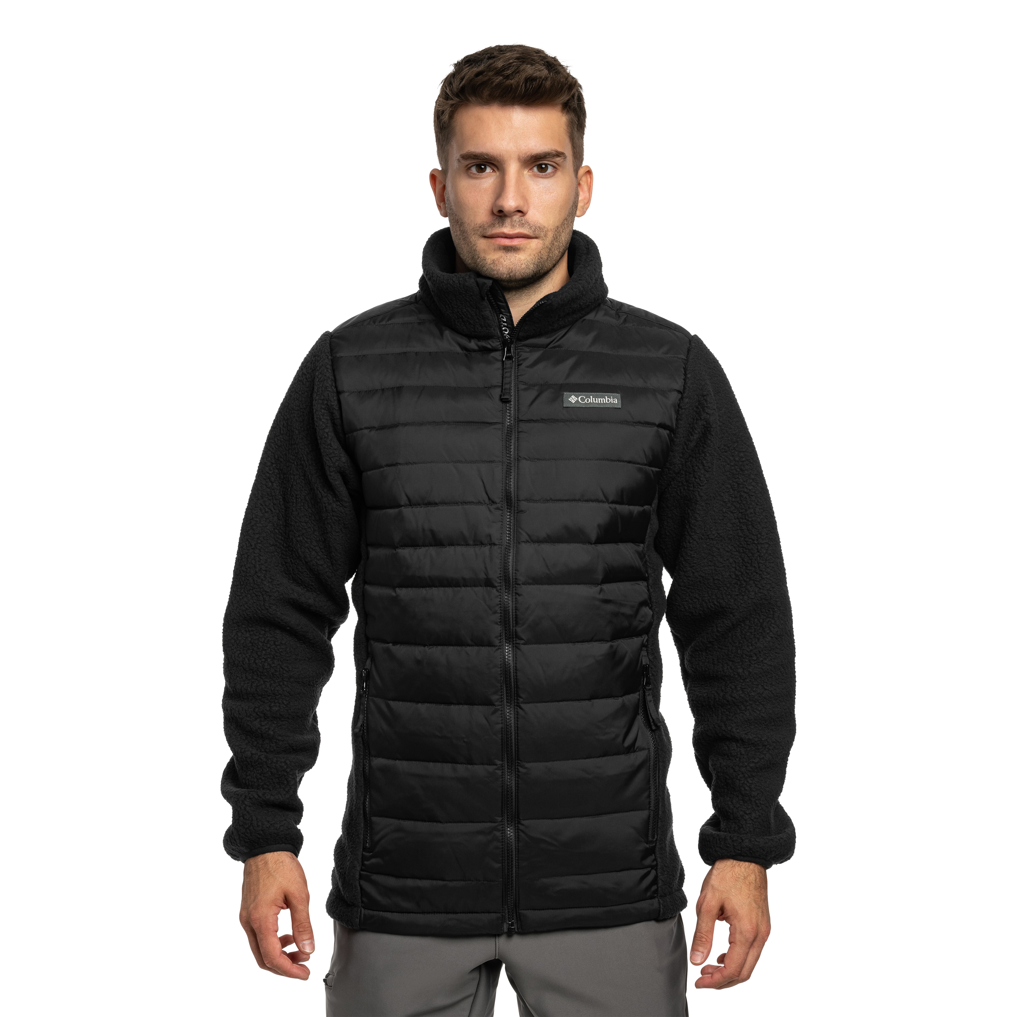 Columbia Juniper Peak Hybrid Down Jacket kabát - Black