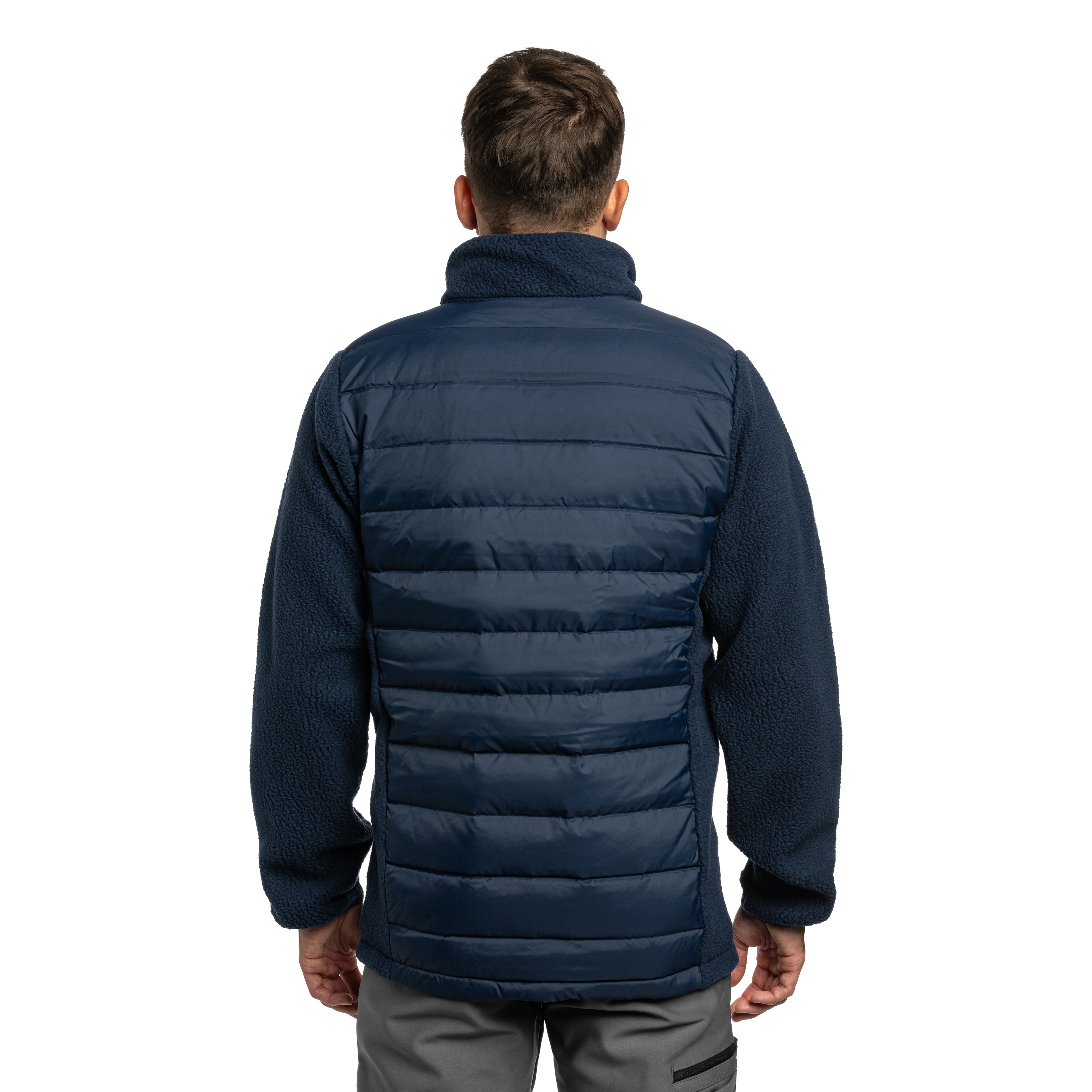 Columbia Juniper Peak Hybrid Down Jacket kabát - Collegiate Navy