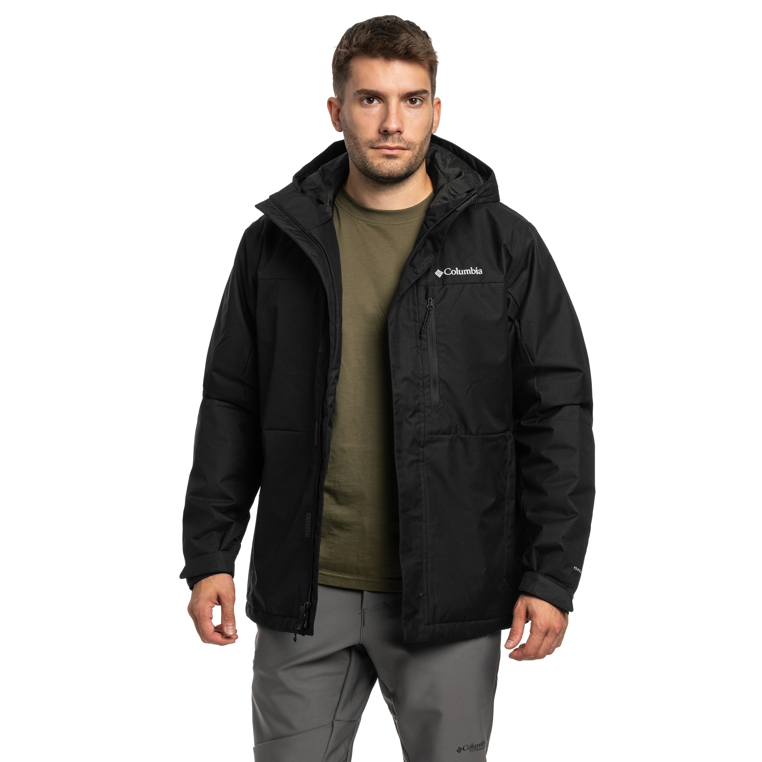 Columbia Hikebound II Insulated Waterproof Jacket kabát - Black
