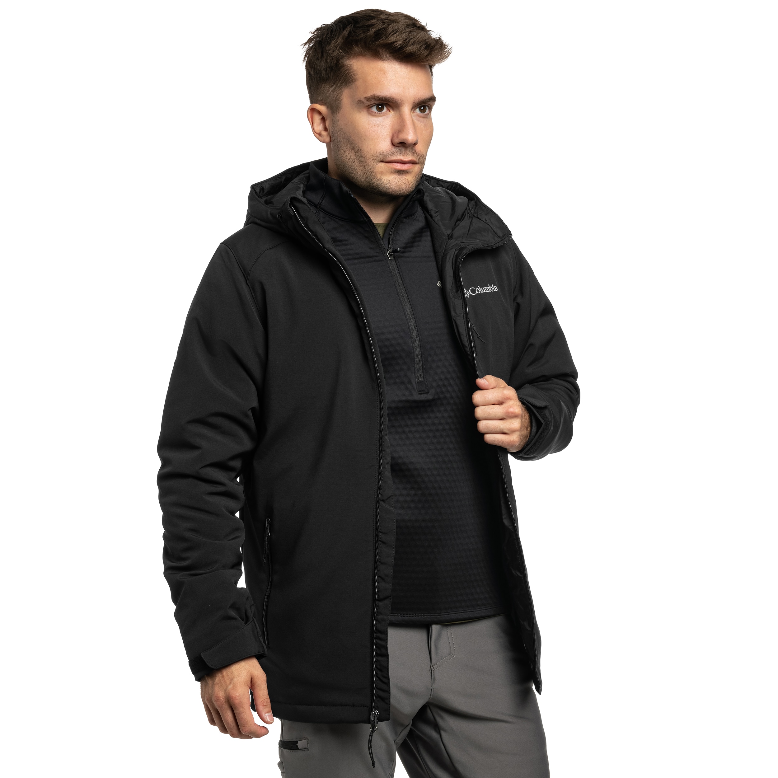 Columbia Gate Racer II Softshell kabát - Black