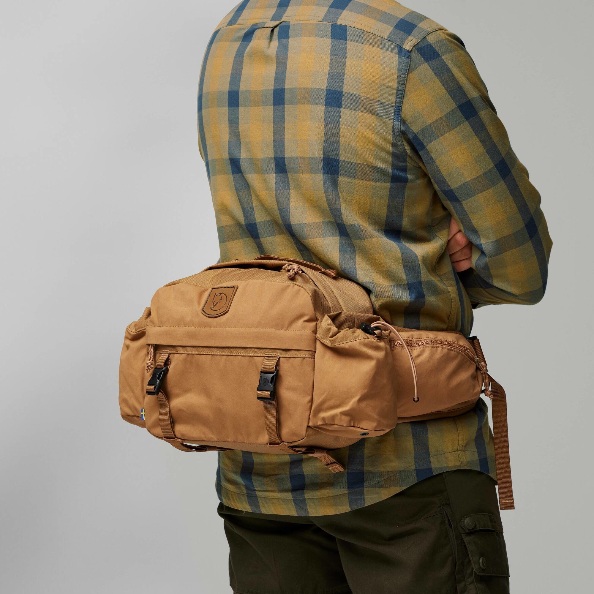 Fjallraven Singi Hip Pack övtáska 10 l - Khaki Dust