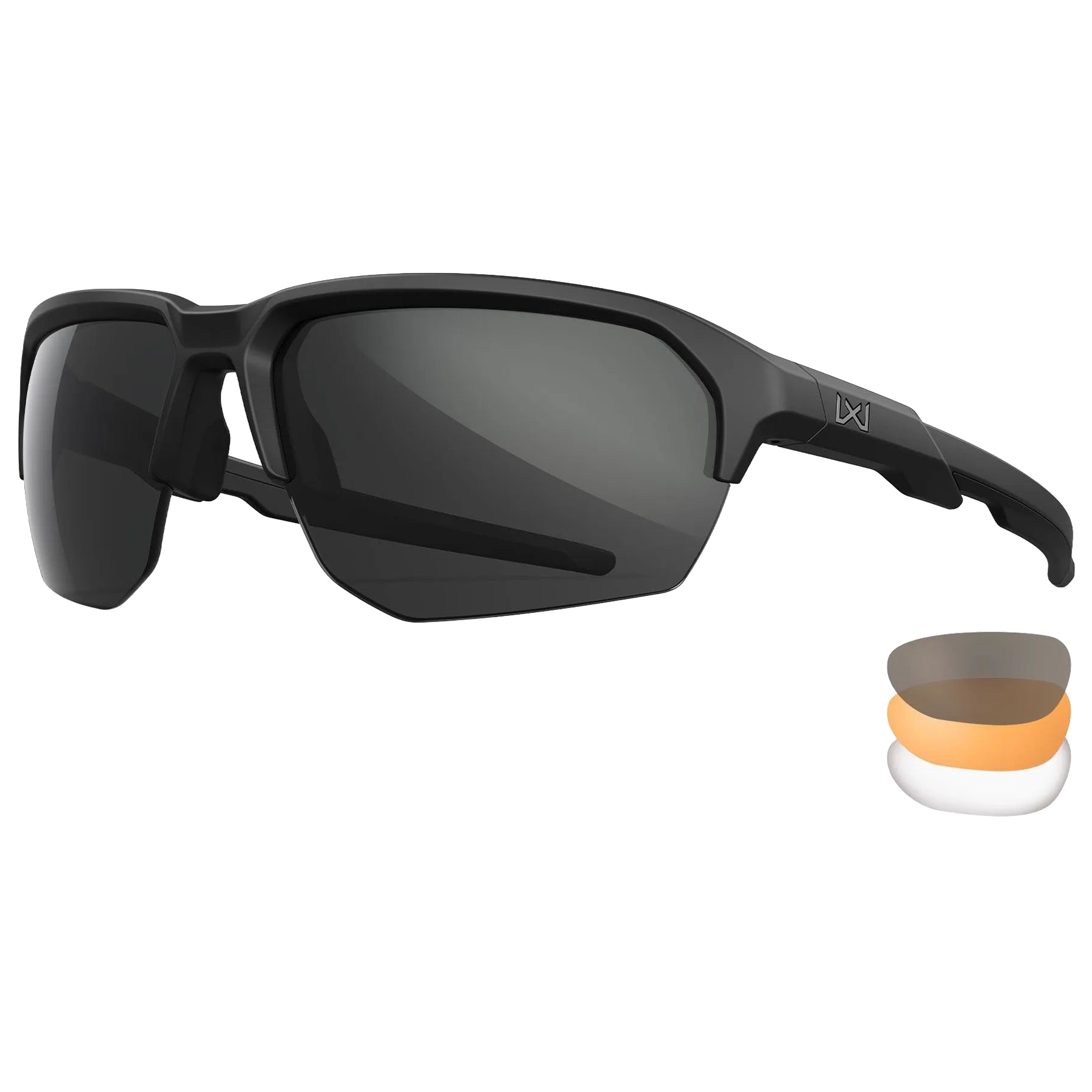 Wiley X WX JAKL szemüveg - Grey/Clear/Light Rust/Matte Black