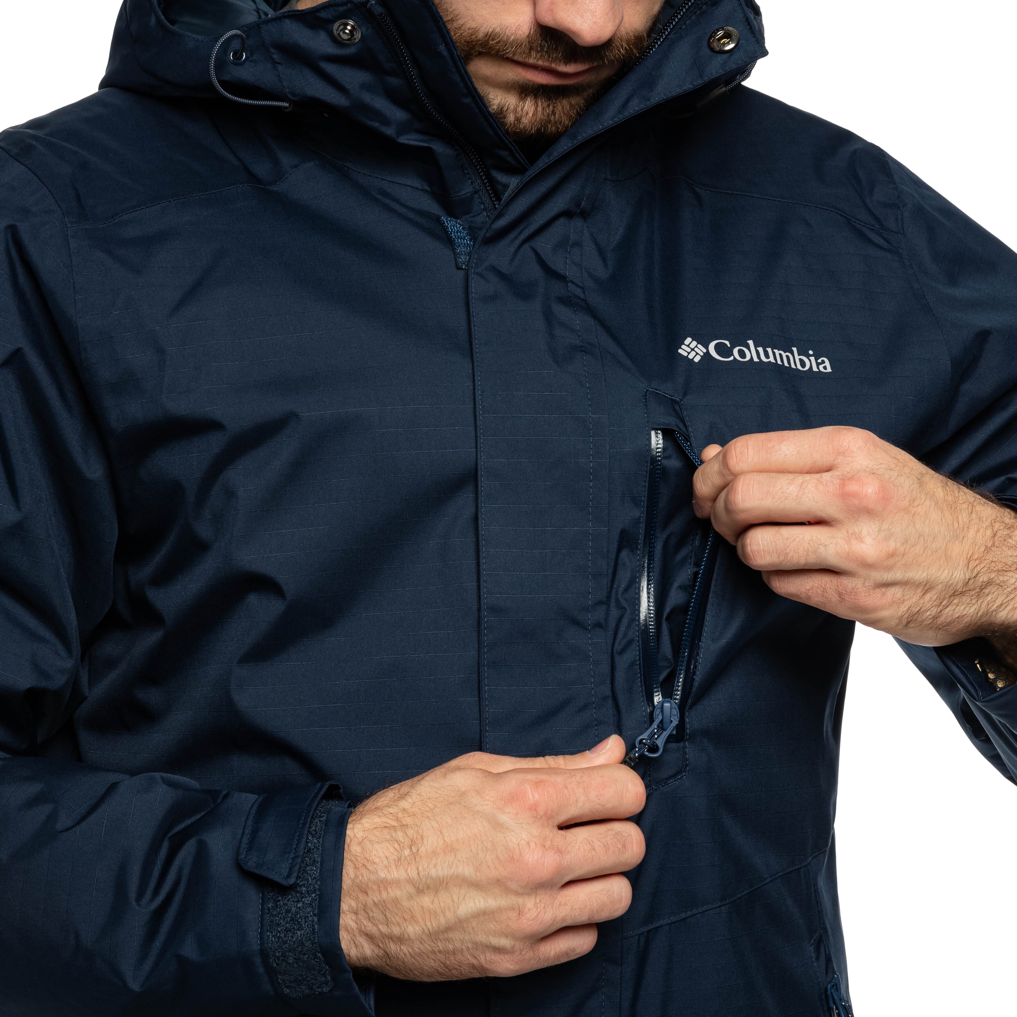 Columbia Oak Harbor II Insulated Waterproof kabát - Collegiate Navy