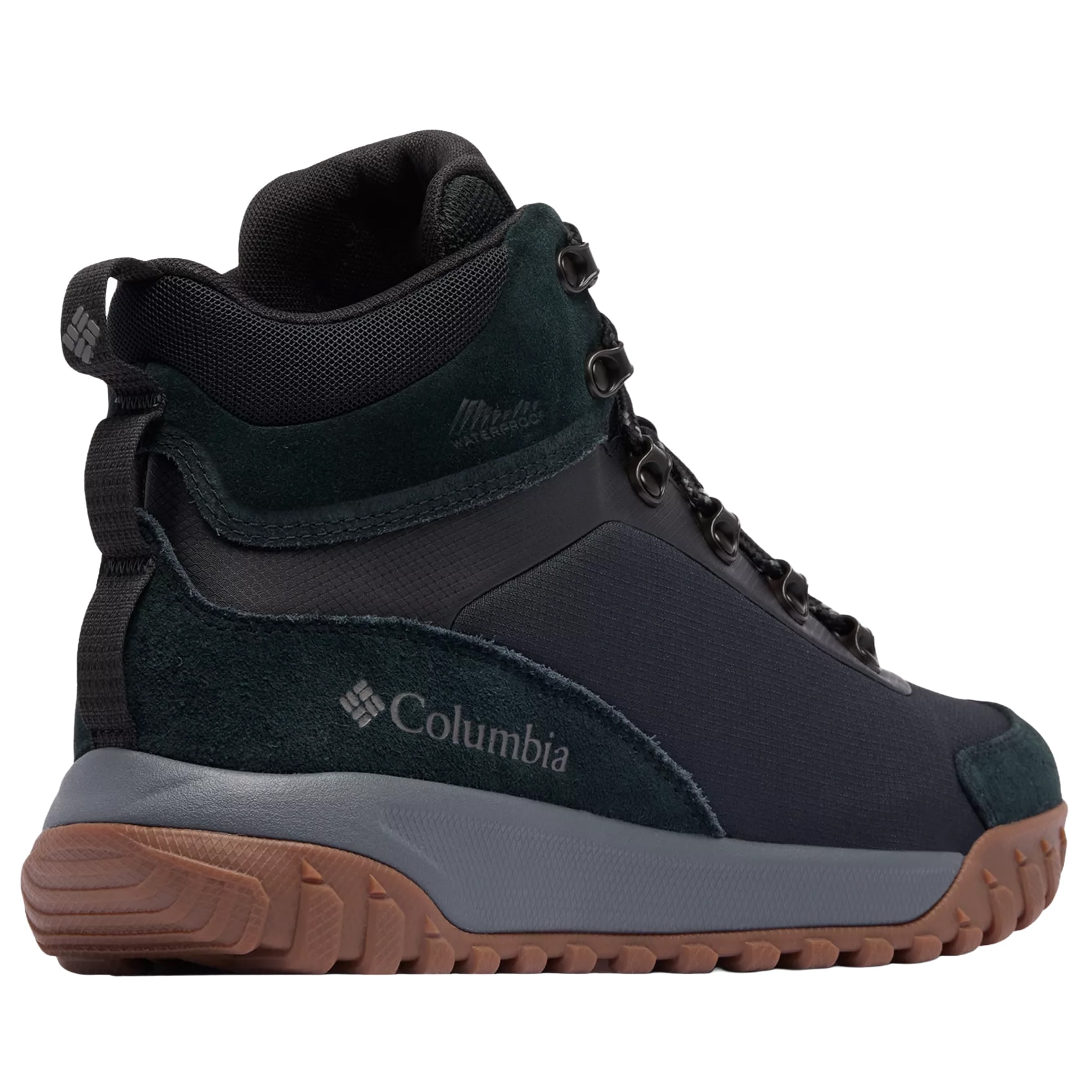 Columbia Burnsider Waterproof bakancs - Black/City Grey