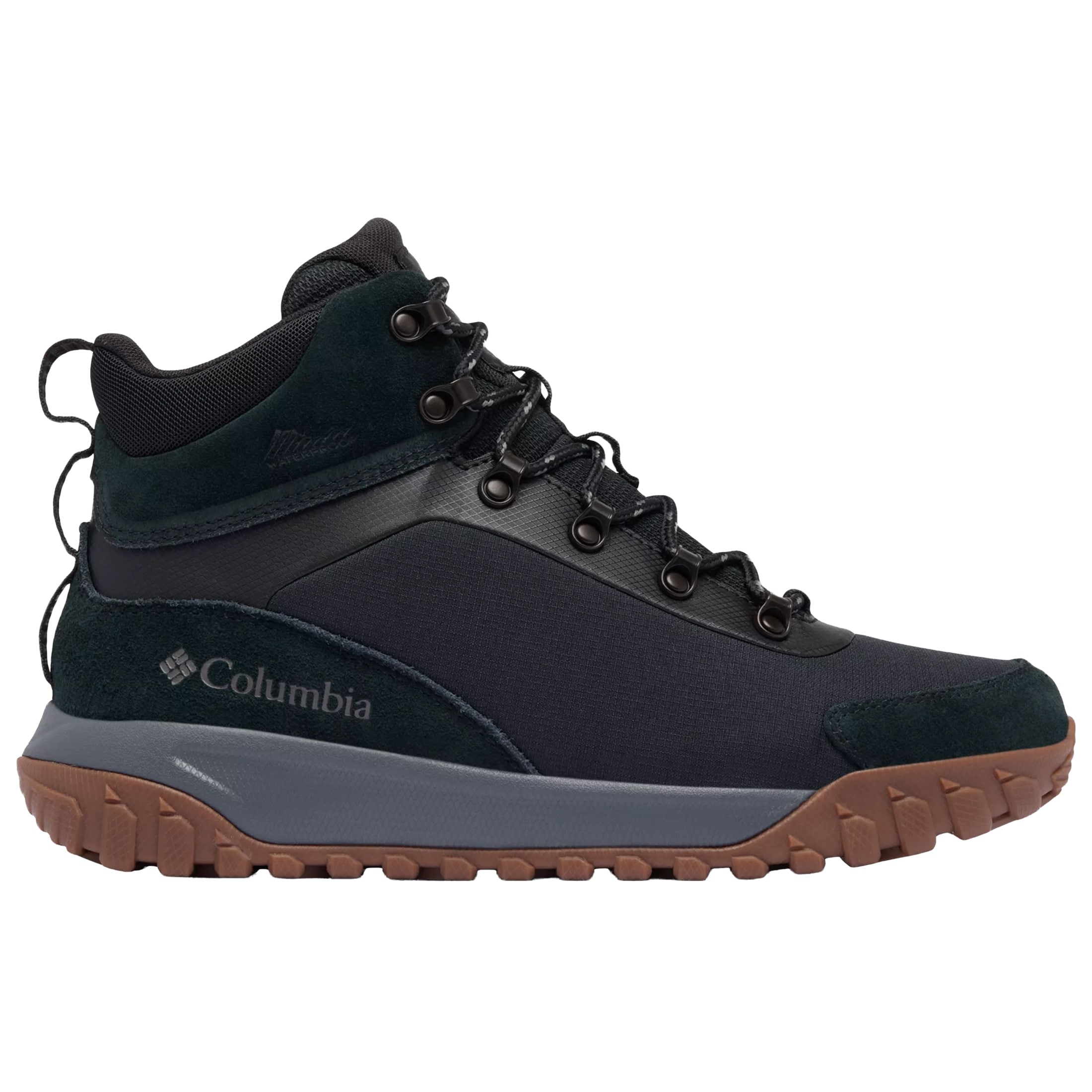 Columbia Burnsider Waterproof bakancs - Black/City Grey