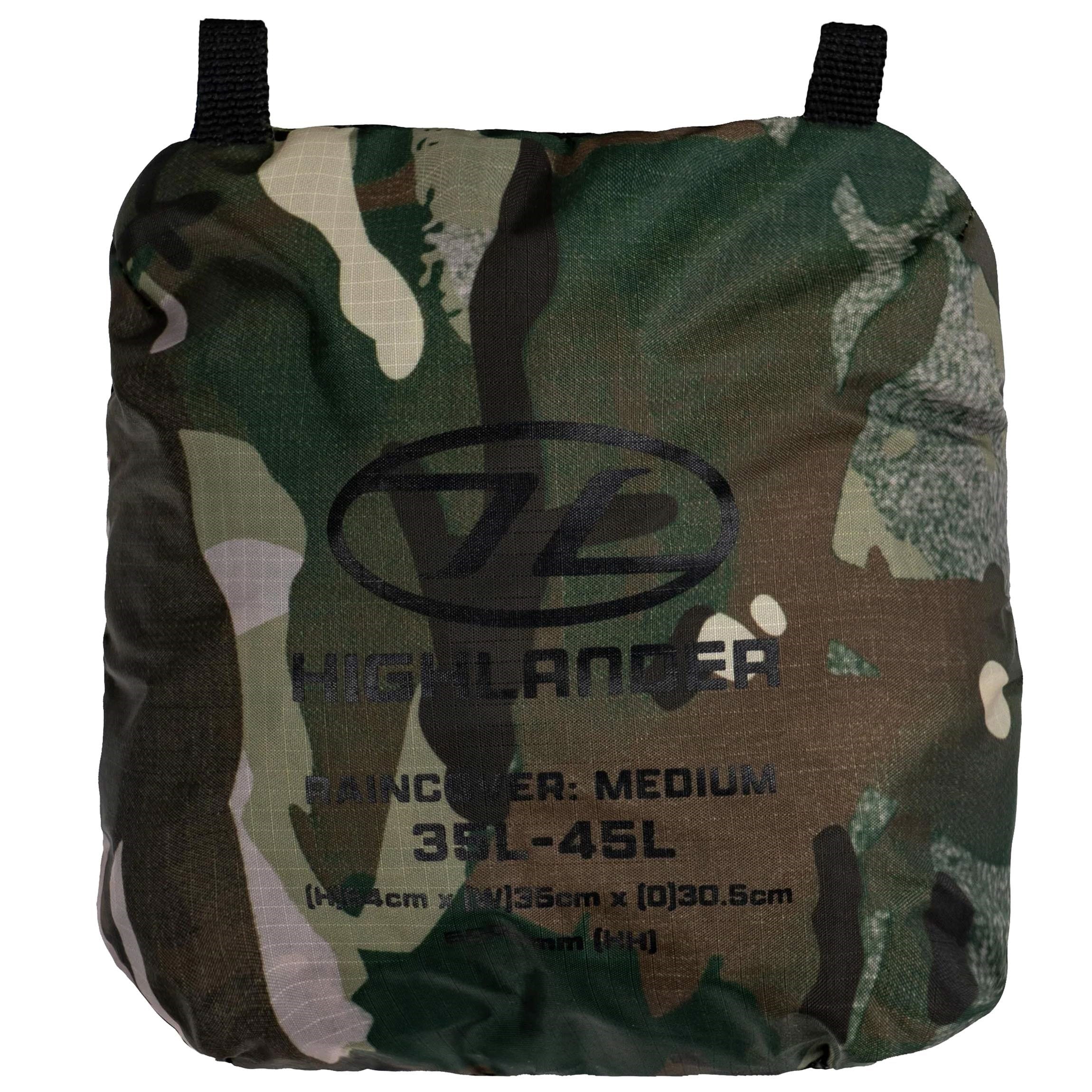 Highlander Outdoor Duck’s Back Raincover Medium hátizsákhoz való védőhuzat 35-45 l - Arid MC Camo