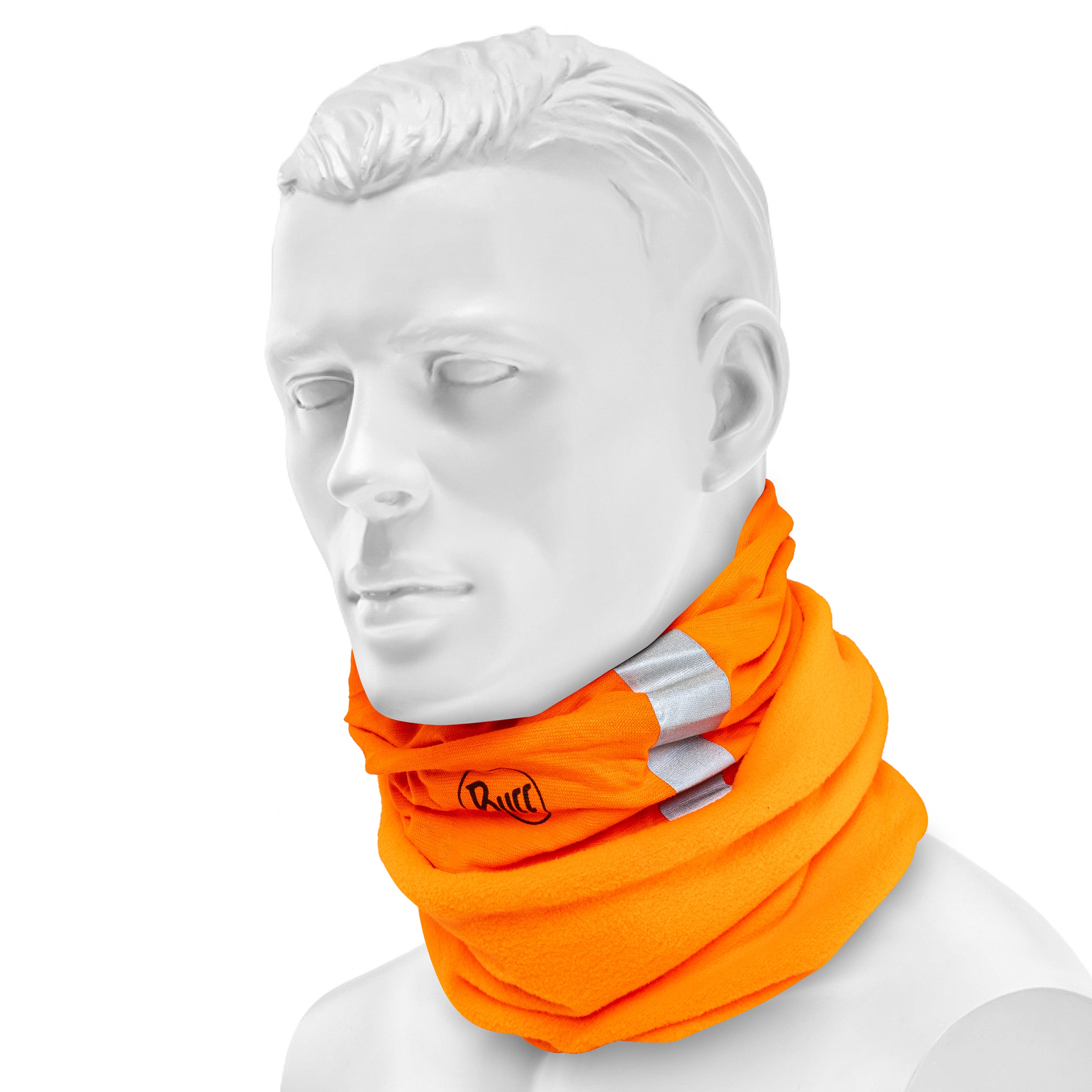 Buff Safety Polar Neckwear védőkendő - Reflective Orange Fluor