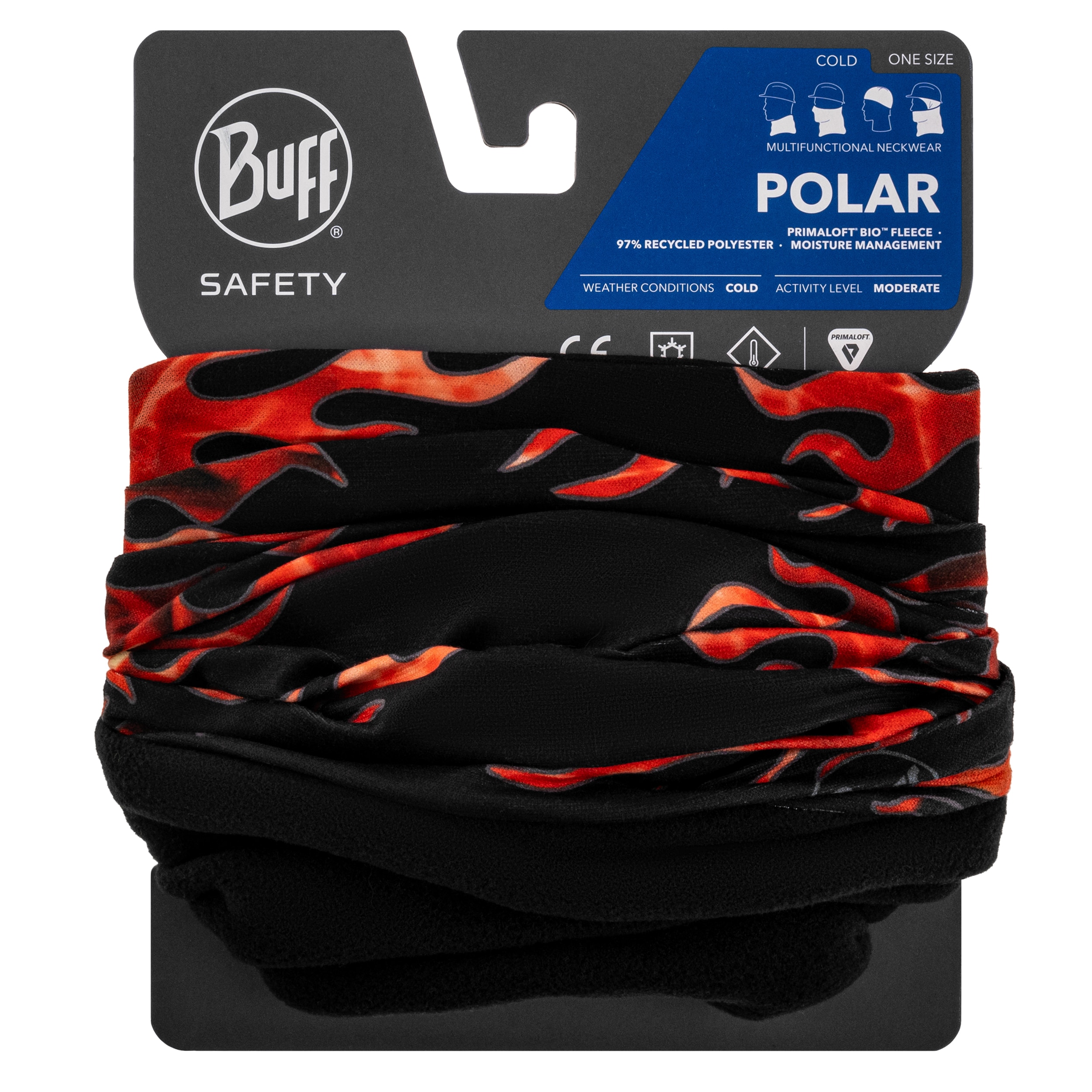 Buff Safety Polar Neckwear védőkendő - Galvanic Multi