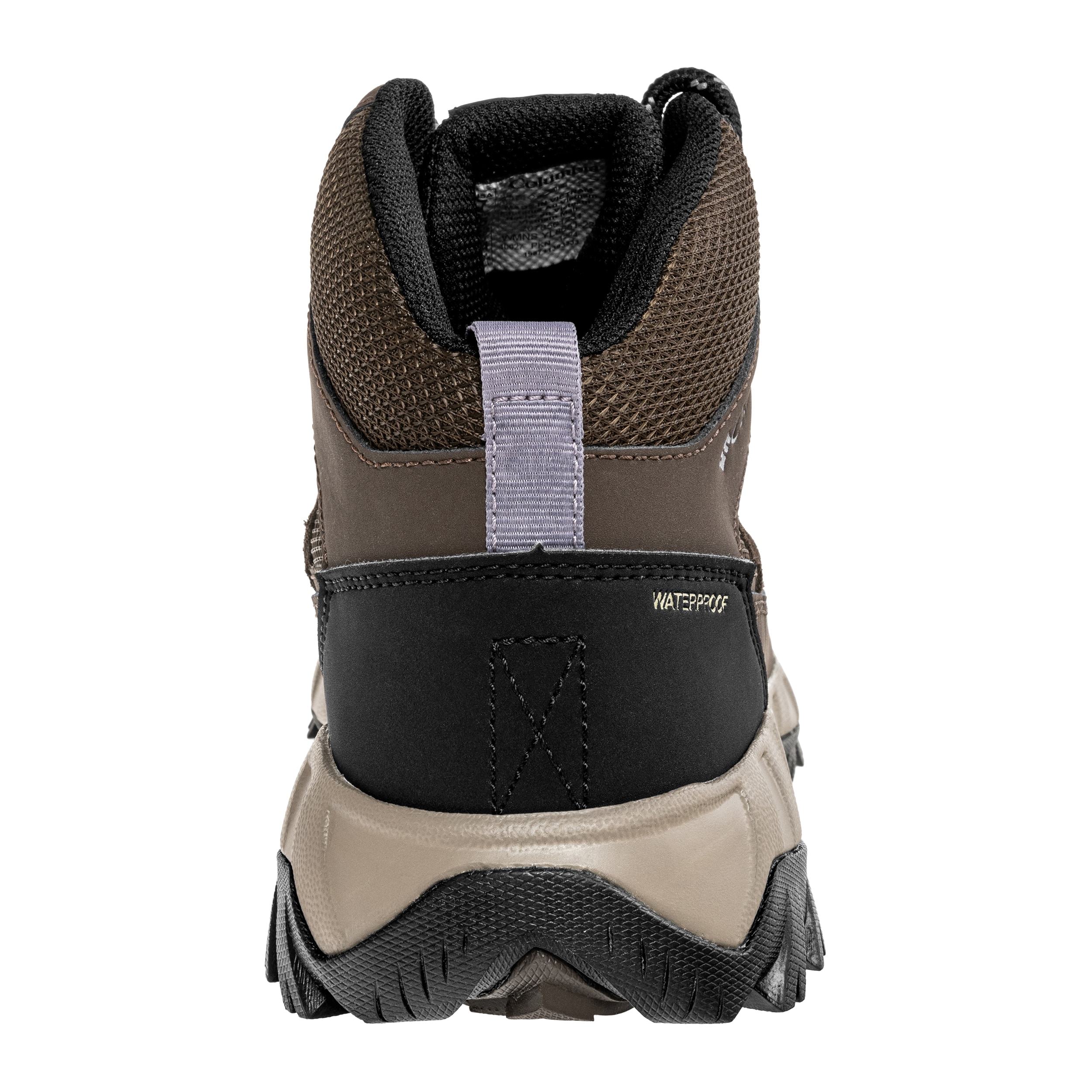 Columbia Strata Trail Mid Waterproof női bakancs - Cordovan/Granite Purple