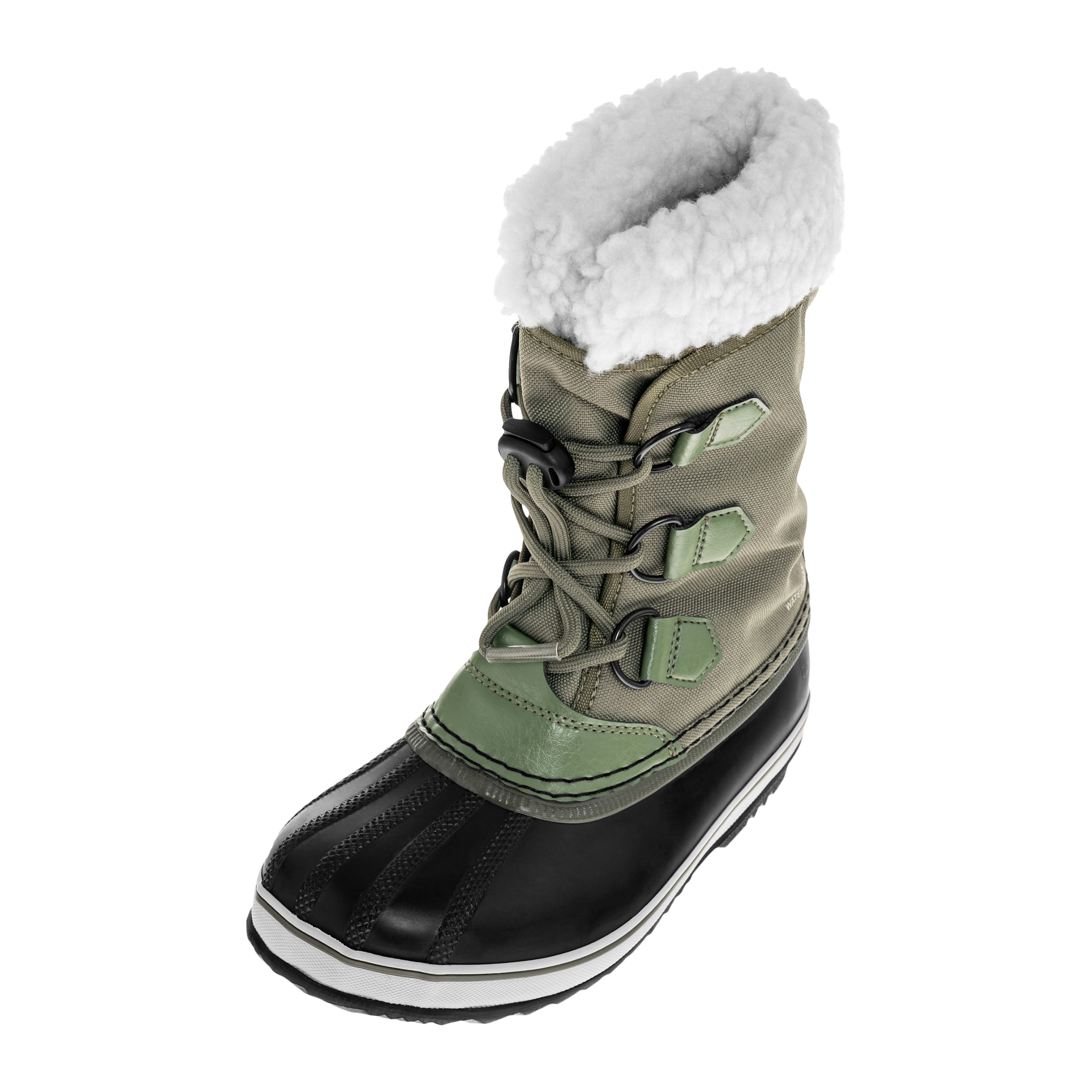 Sorel Yoot Pac Nylon Waterproof gyerek hócsizma - Hiker Green