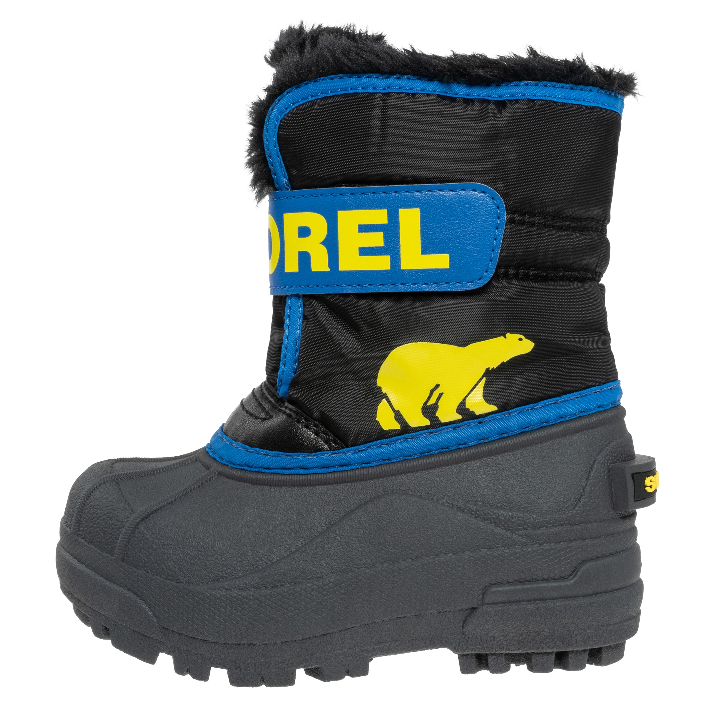 Sorel Snow Commander Boot gyerek hócsizma - Black/Super Blue
