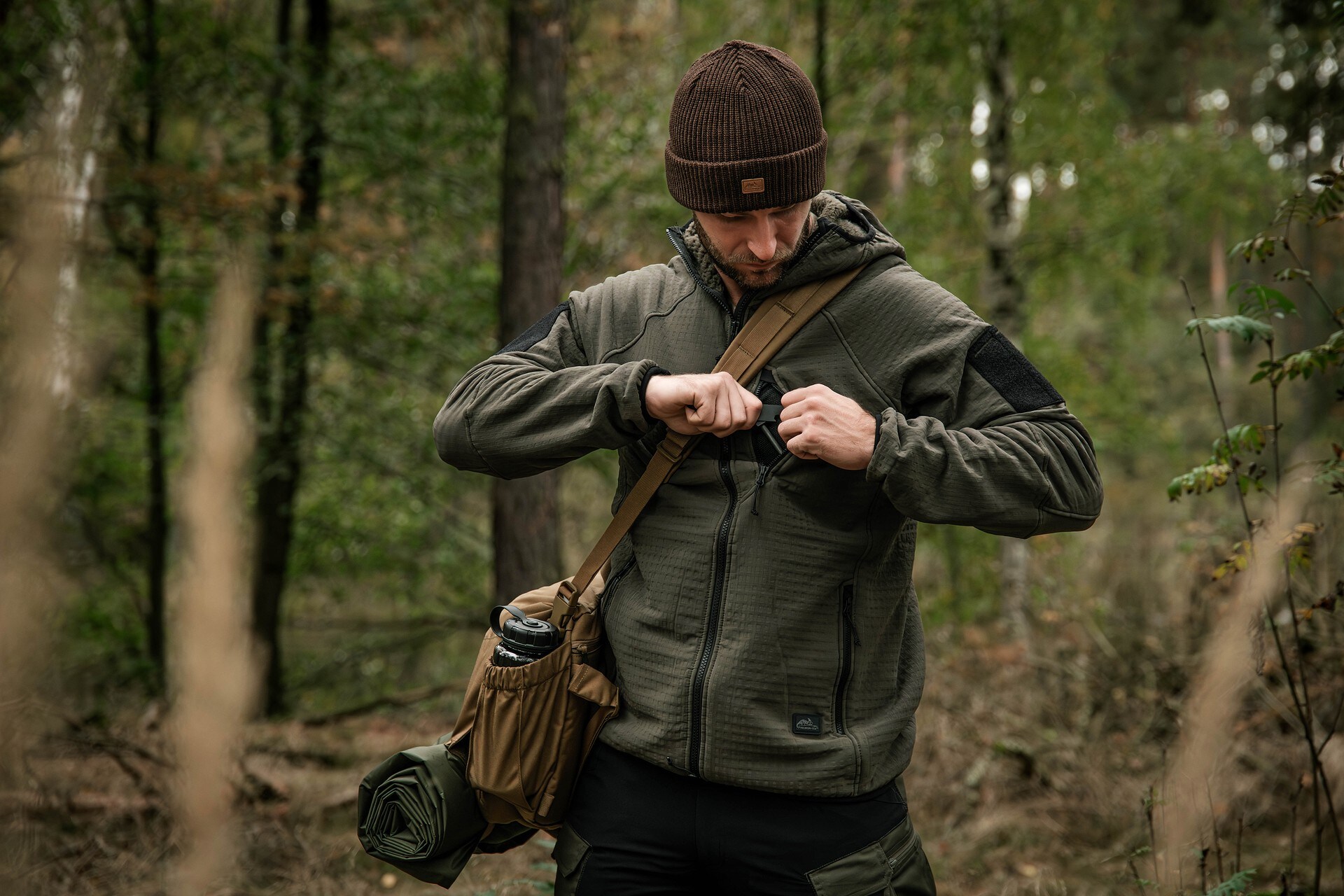 Helikon Patriot Pro polár pulóver - Taiga Green