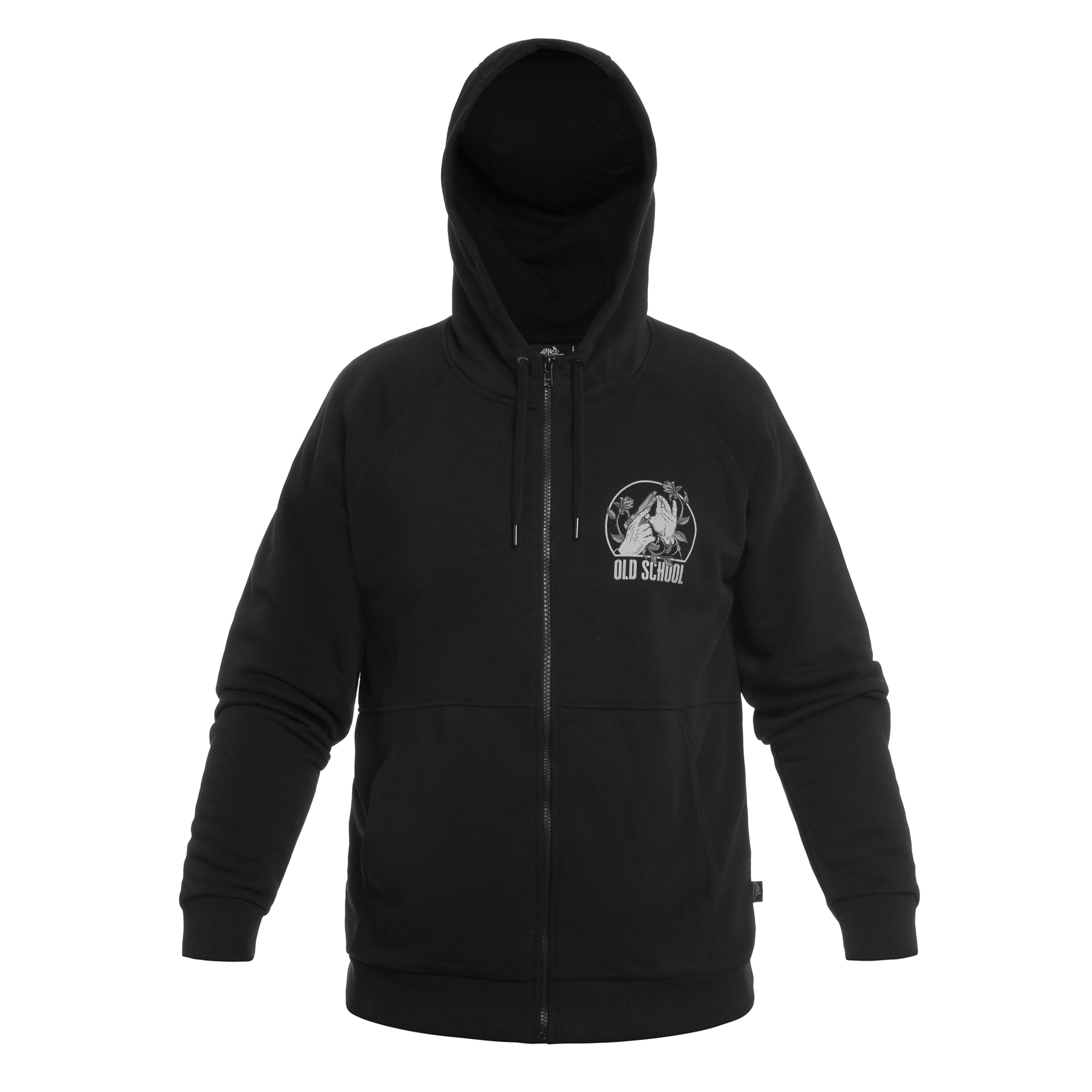 Helikon-Tex Full-Zip Old School pulóver - Black