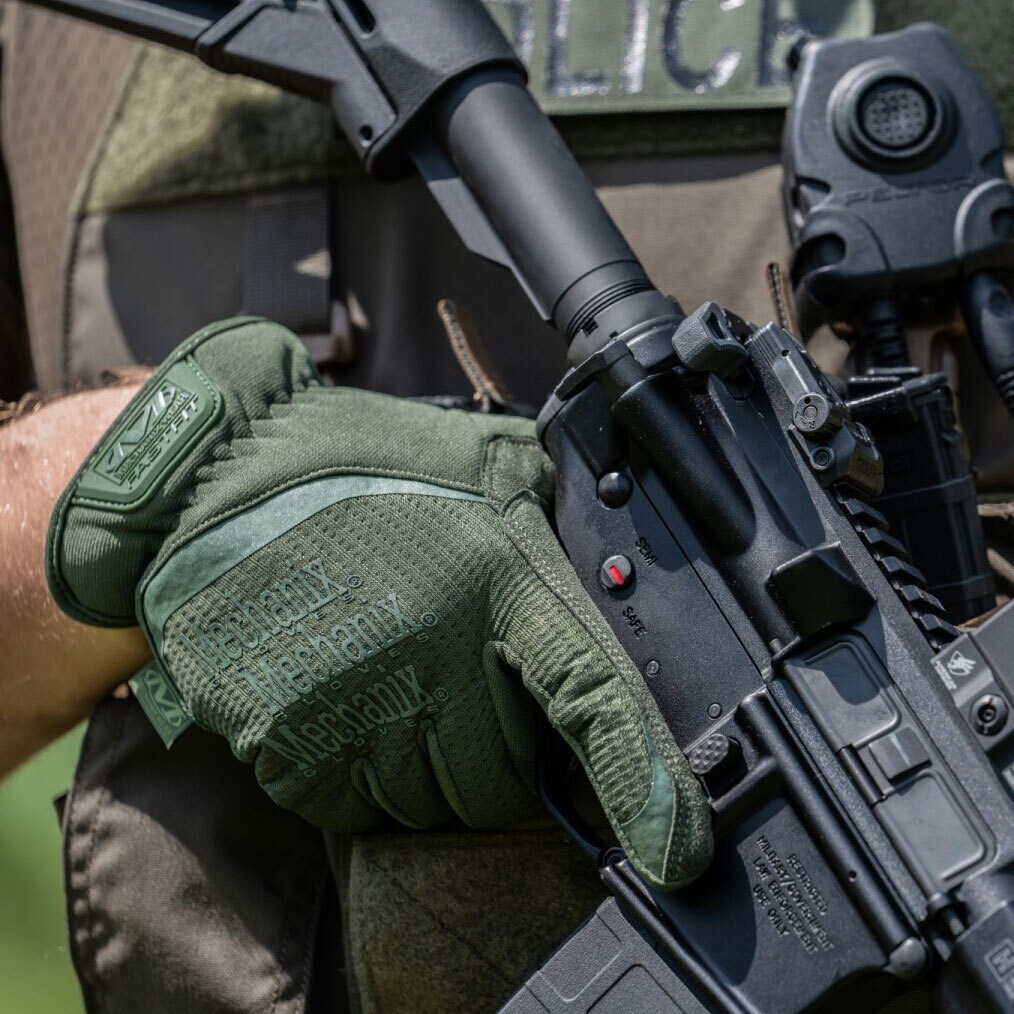 Mechanix Wear FastFit taktikai kesztyű - Olive Drab