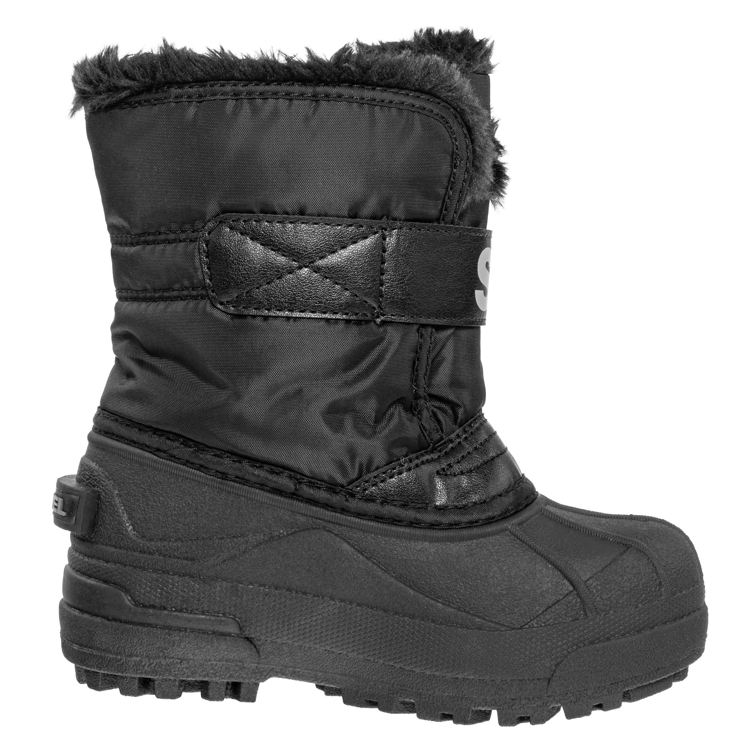 Sorel Snow Commander Boot gyerek hócsizma - Black/Charcoal
