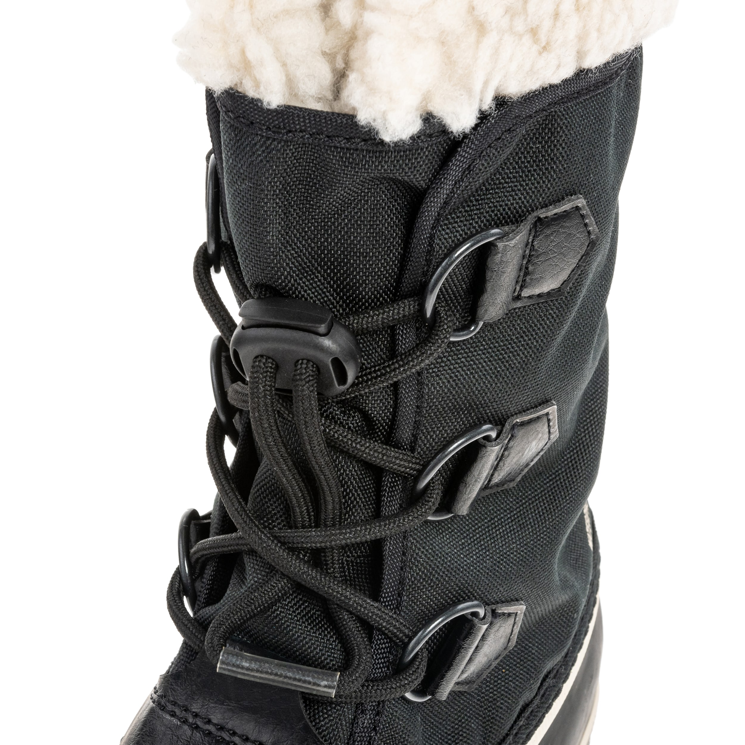 Sorel Yoot Pac Nylon Waterproof gyerek hócsizma - Black