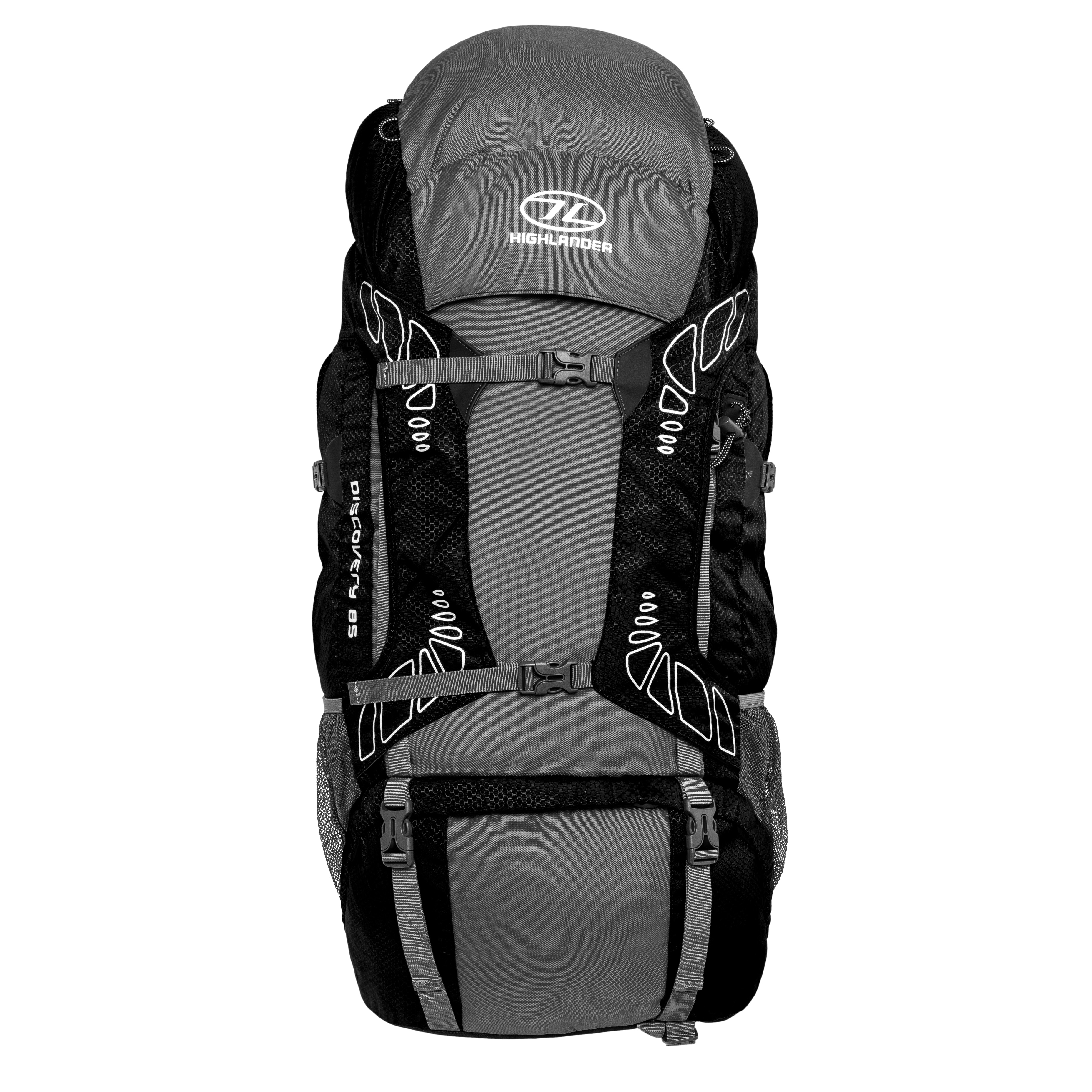 Highlander Outdoor Discovery Rucksack hátizsák 85 l - Black