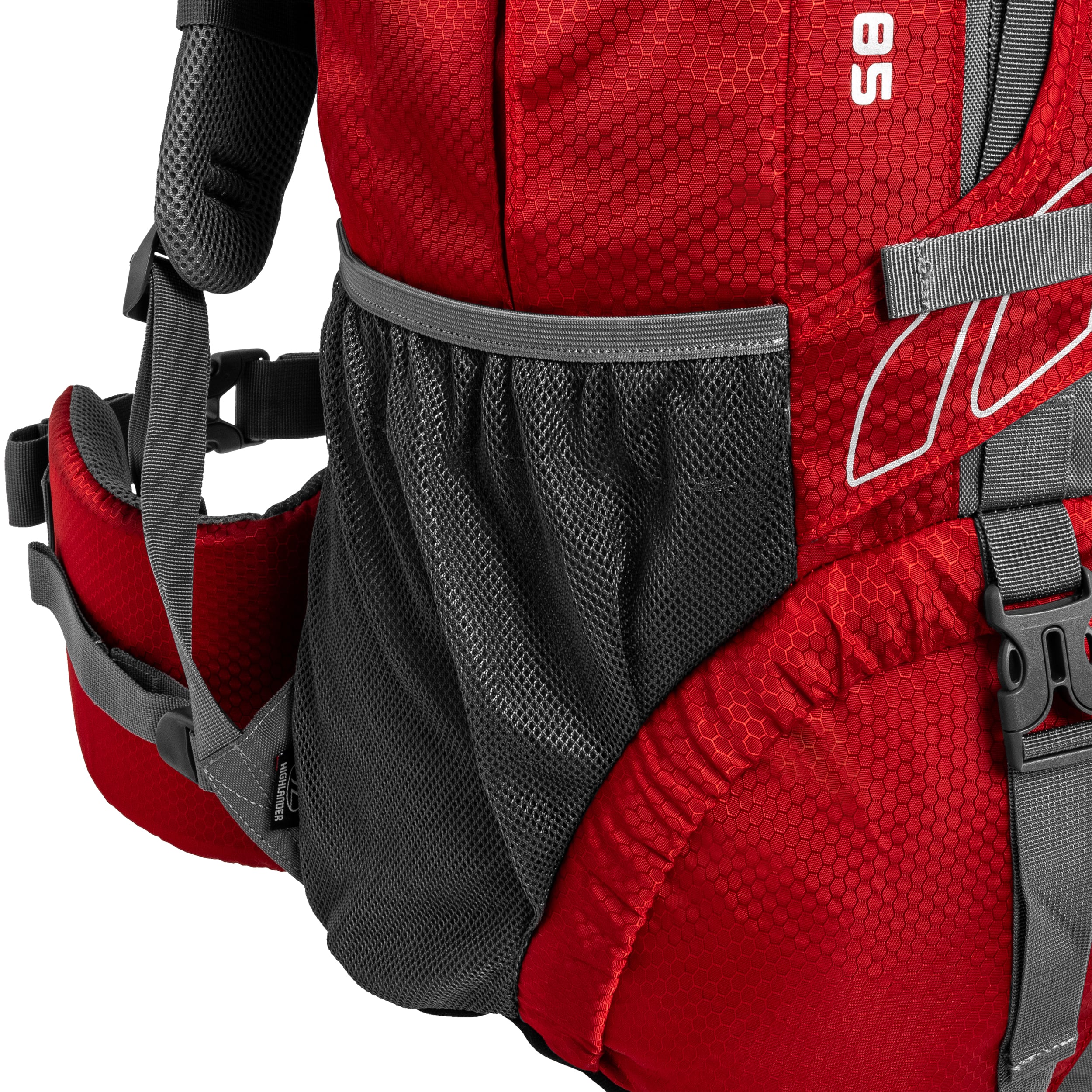 Highlander Outdoor Discovery Rucksack hátizsák 85 l - Red