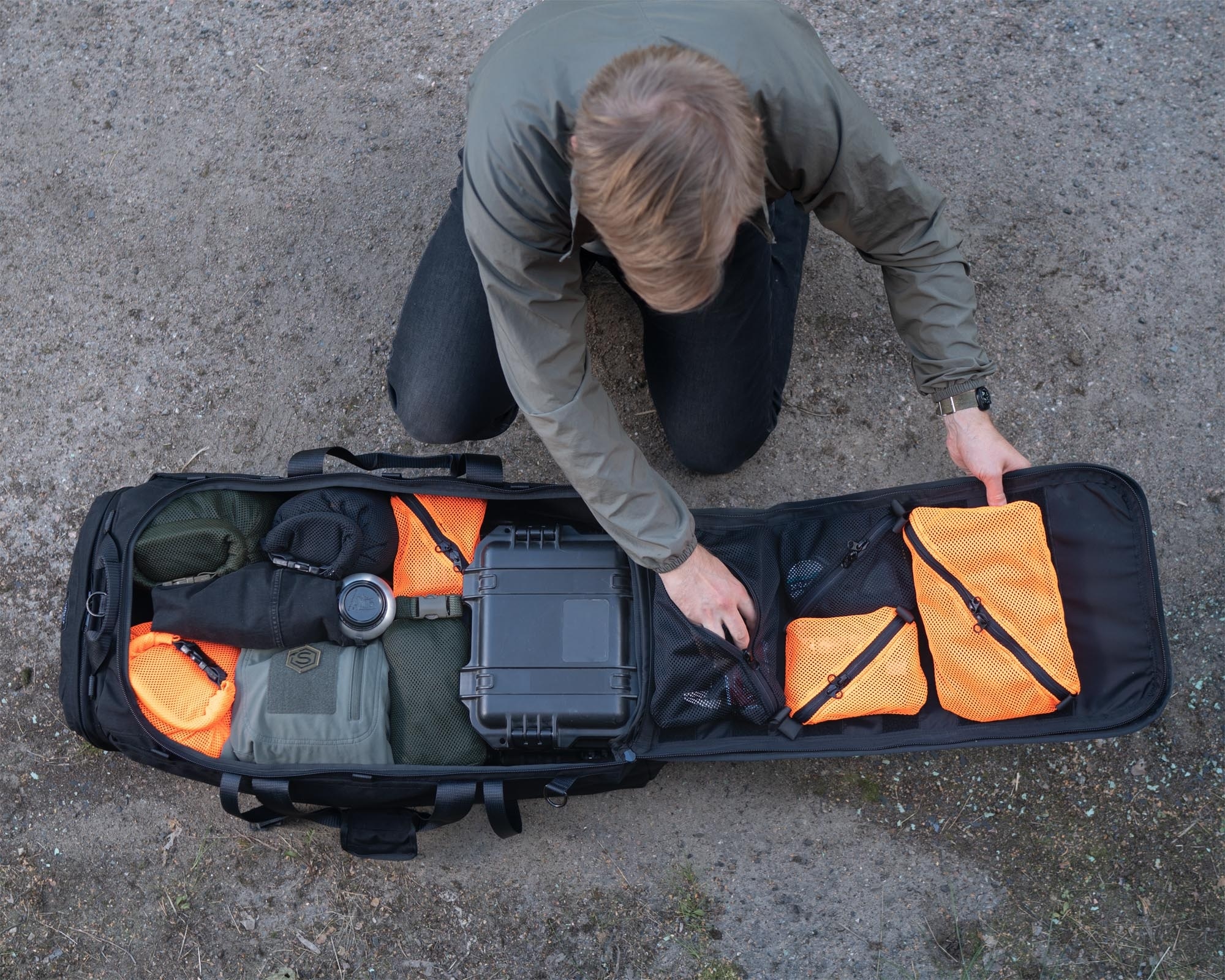 Savotta Keikka táska 80 l - Black