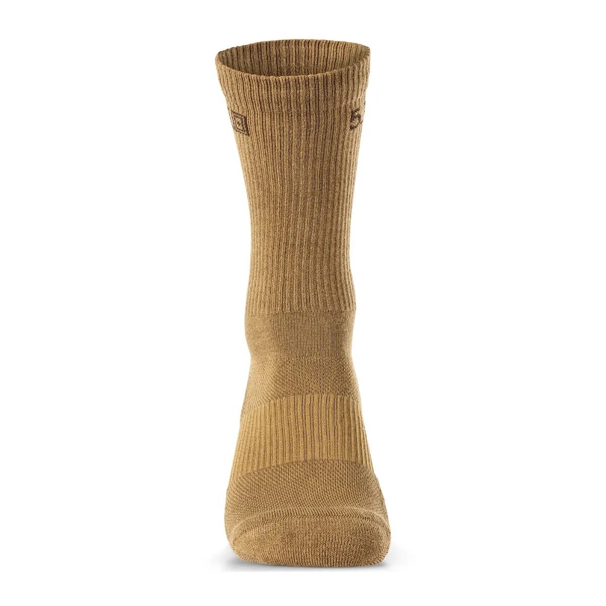 5.11 Duty Ready Basic Crew US zokni Dark Coyote - 4 pár
