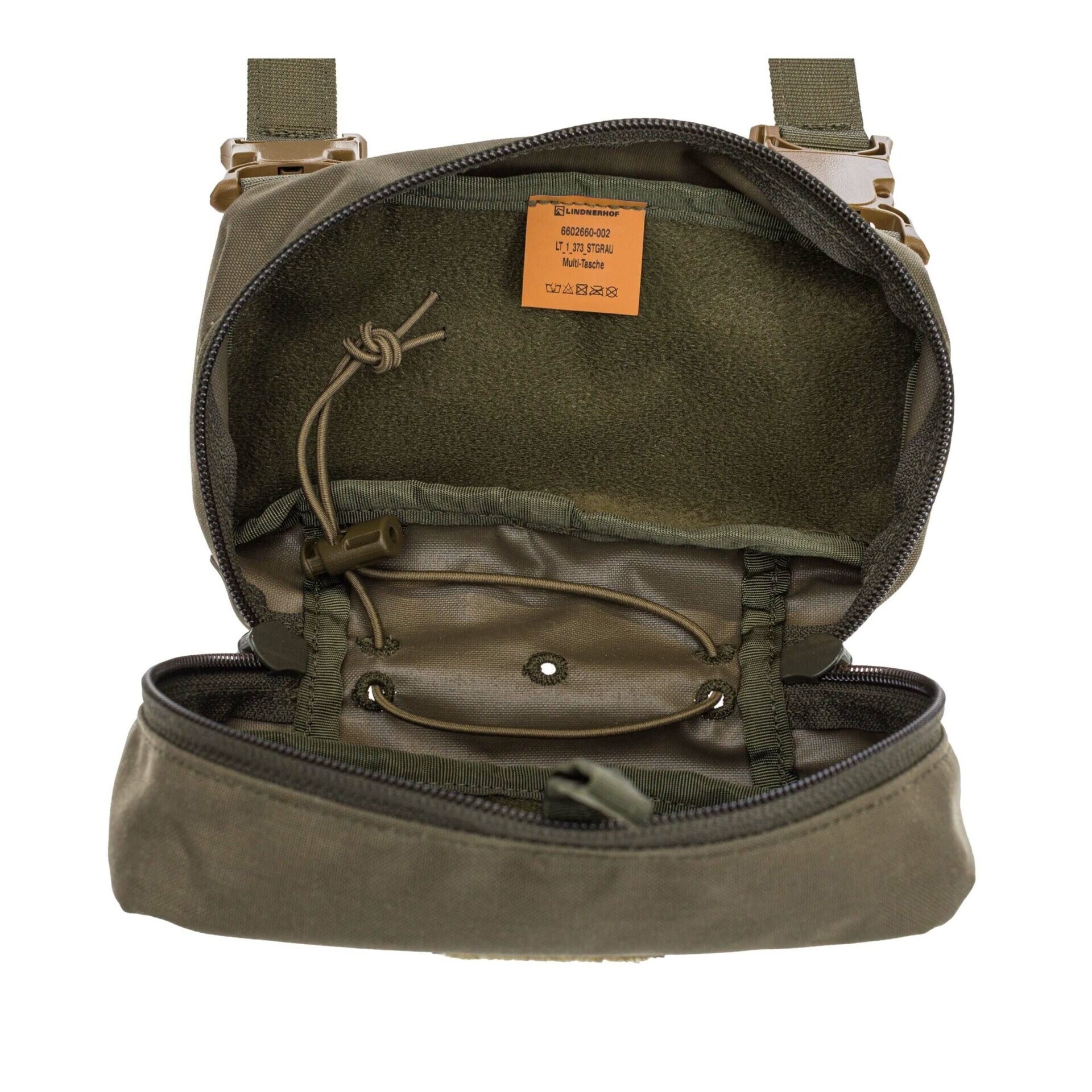 Lindnerhof Multi-Hanger Pouch Small LT373 zsebtáska - Stone Grey