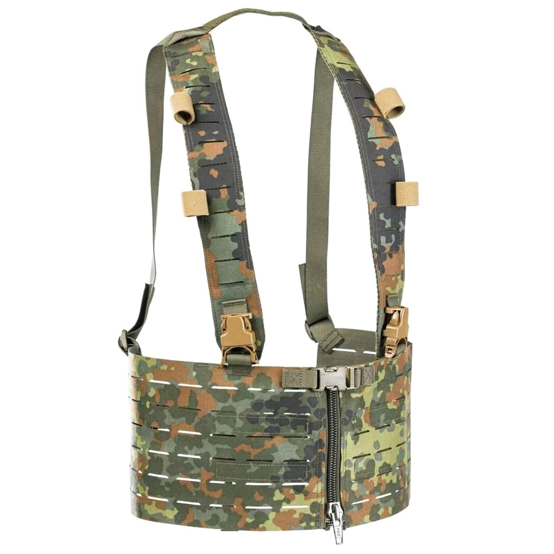 Lindnerhof Splint Front Chest Rig MX266 taktikai mellény - Flecktarn