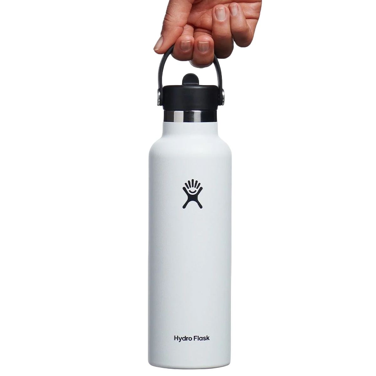 Hydro Flask Standard Flex Straw Cap hőtartó kulacs 621 ml - White