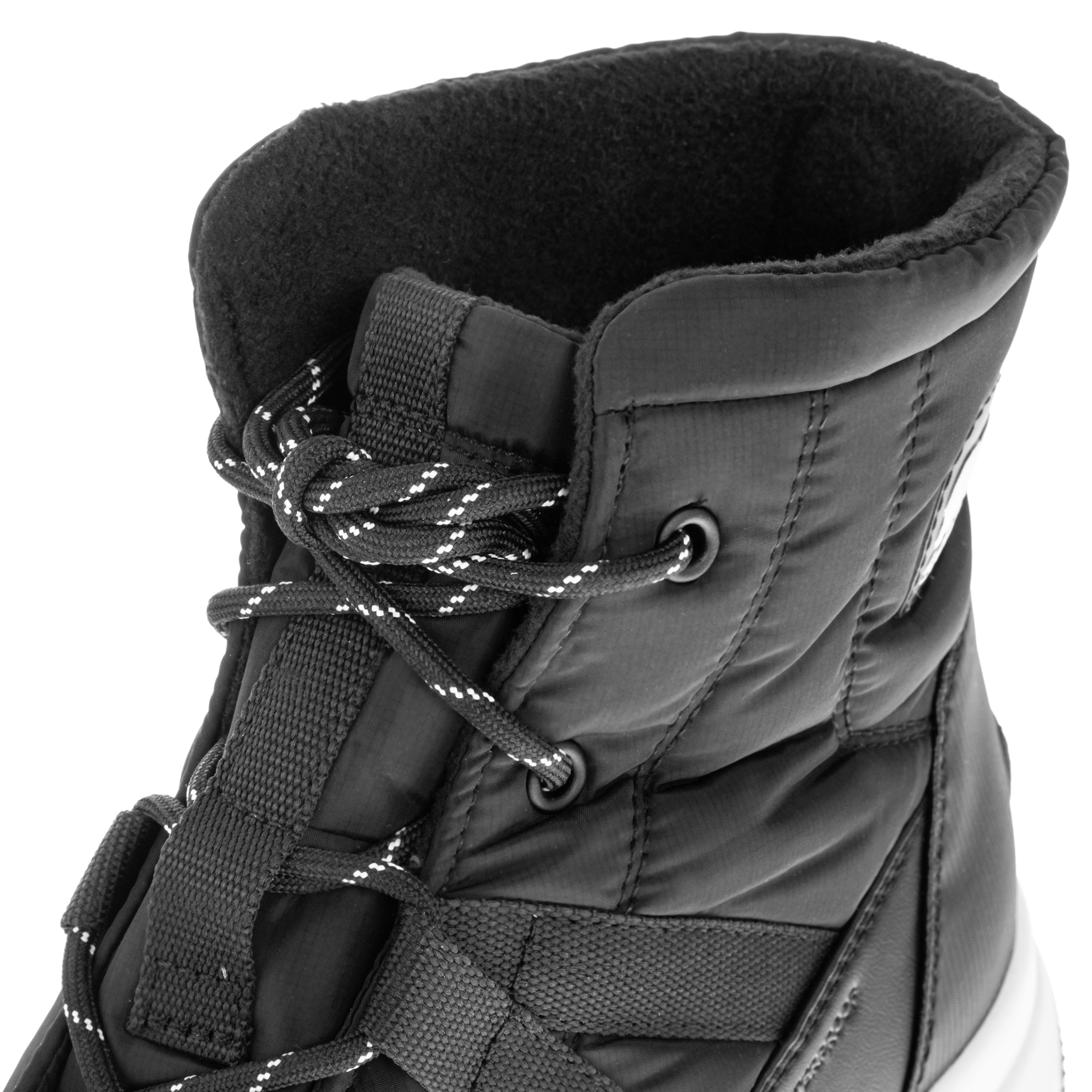 Sorel Whitney III Mid Waterproof női bakancs - Black/Sea Salt