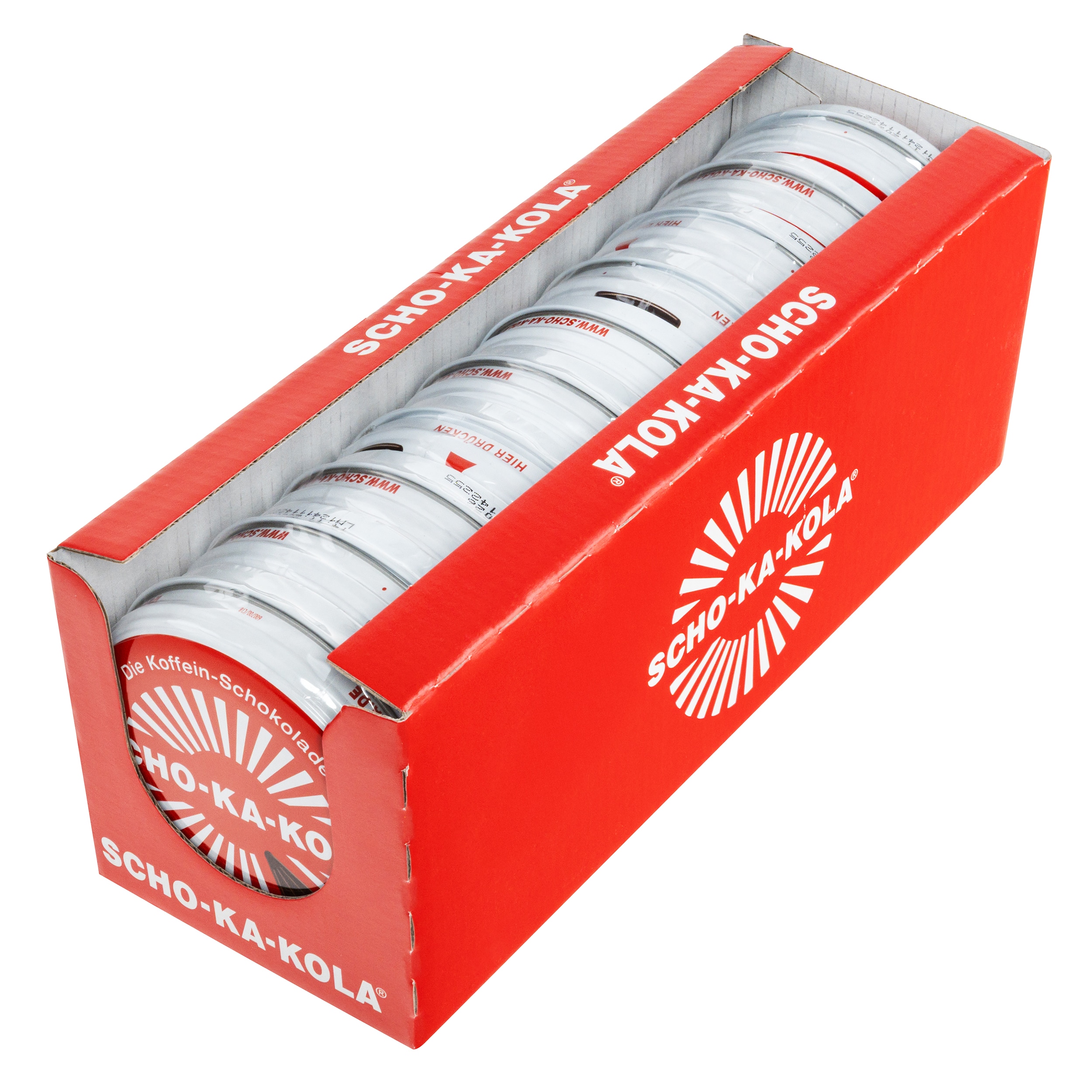 Scho-Ka-Kola étcsokoládé koffeinnel - 10 db