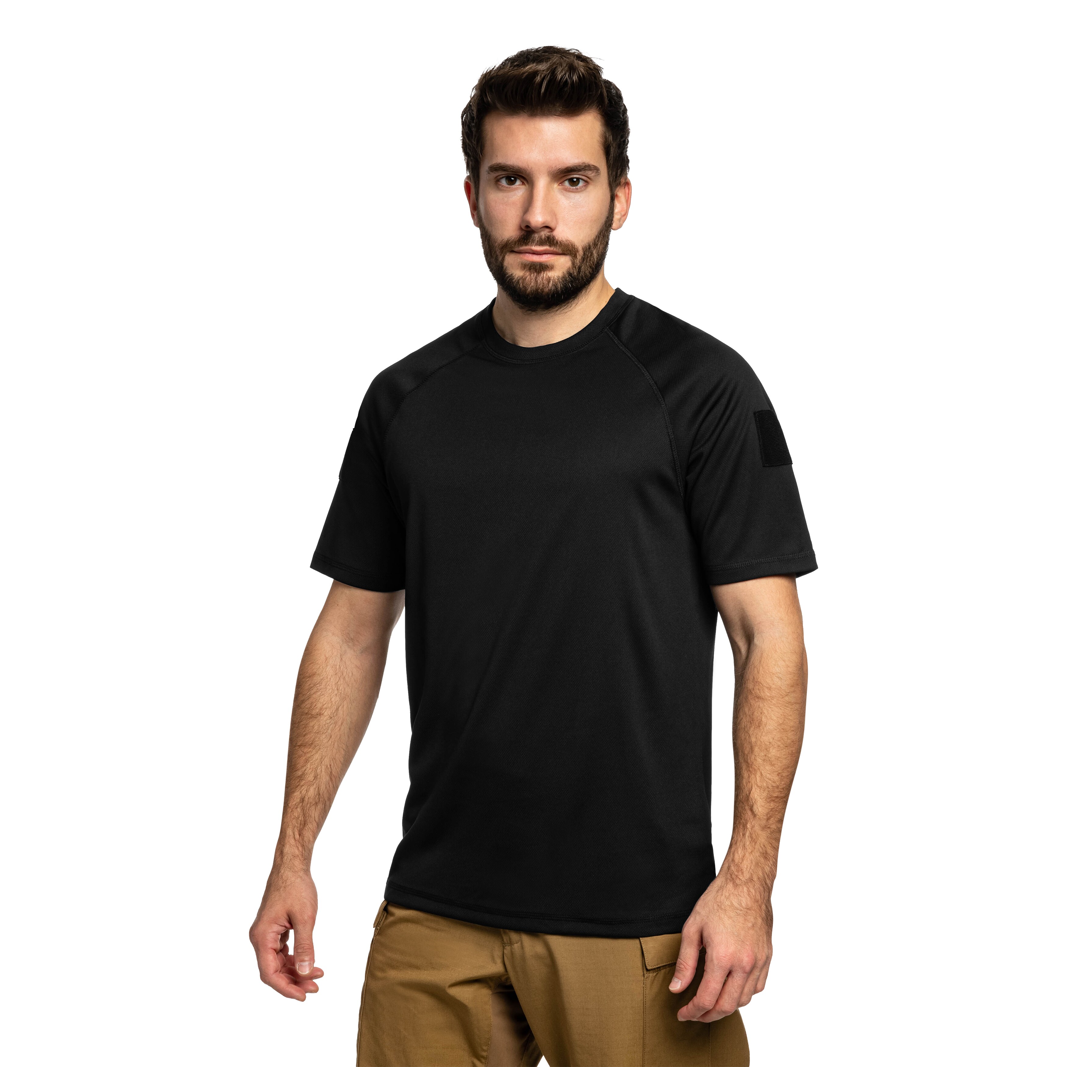 Brandit Quickdry Short Sleeve T-shirt póló - Black