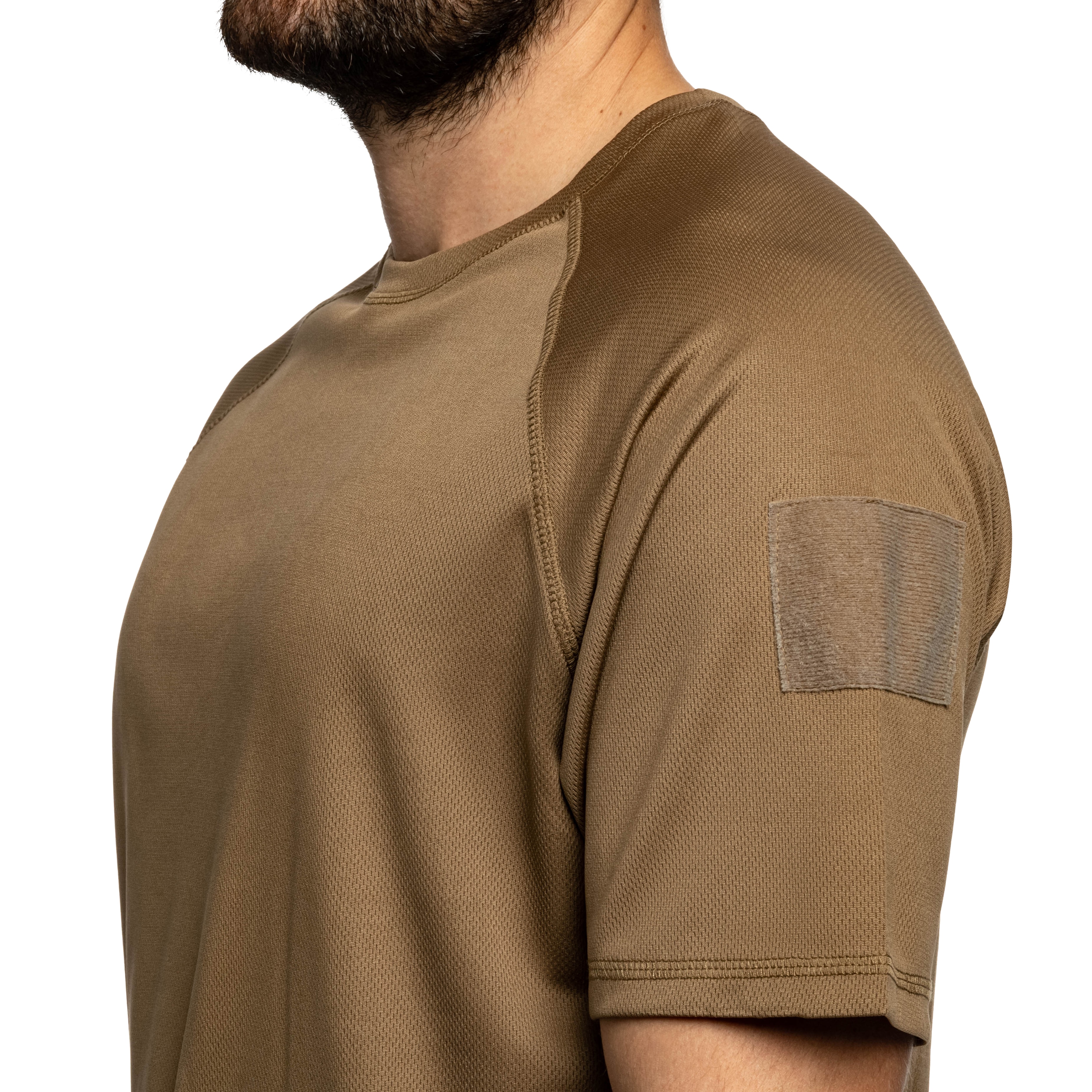 Brandit Quickdry Short Sleeve T-shirt póló - Coyote