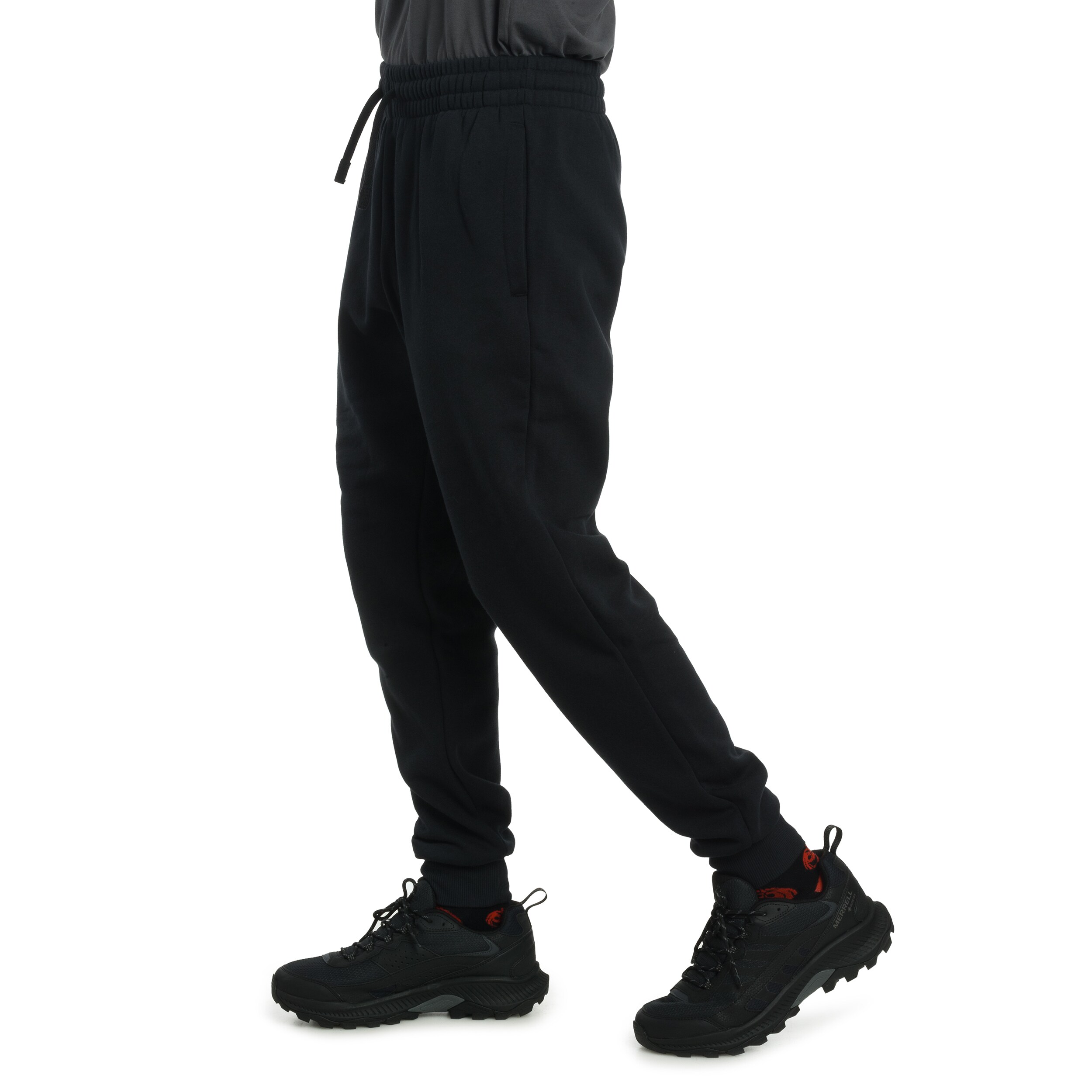 Under Armour Jogger Icon Fleece nadrág - Black/White