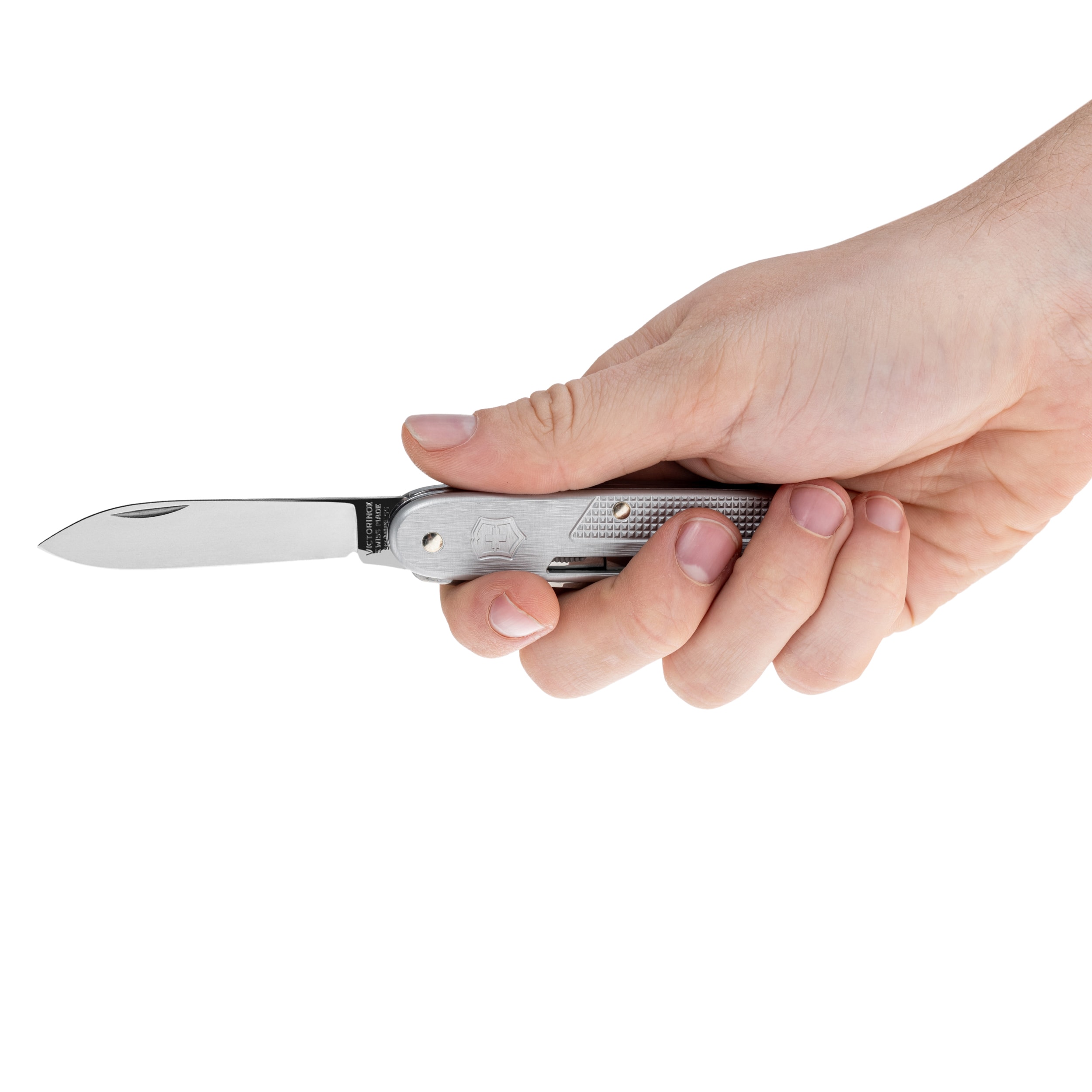Victorinox Alox Refined Synergy zsebkés - Silver