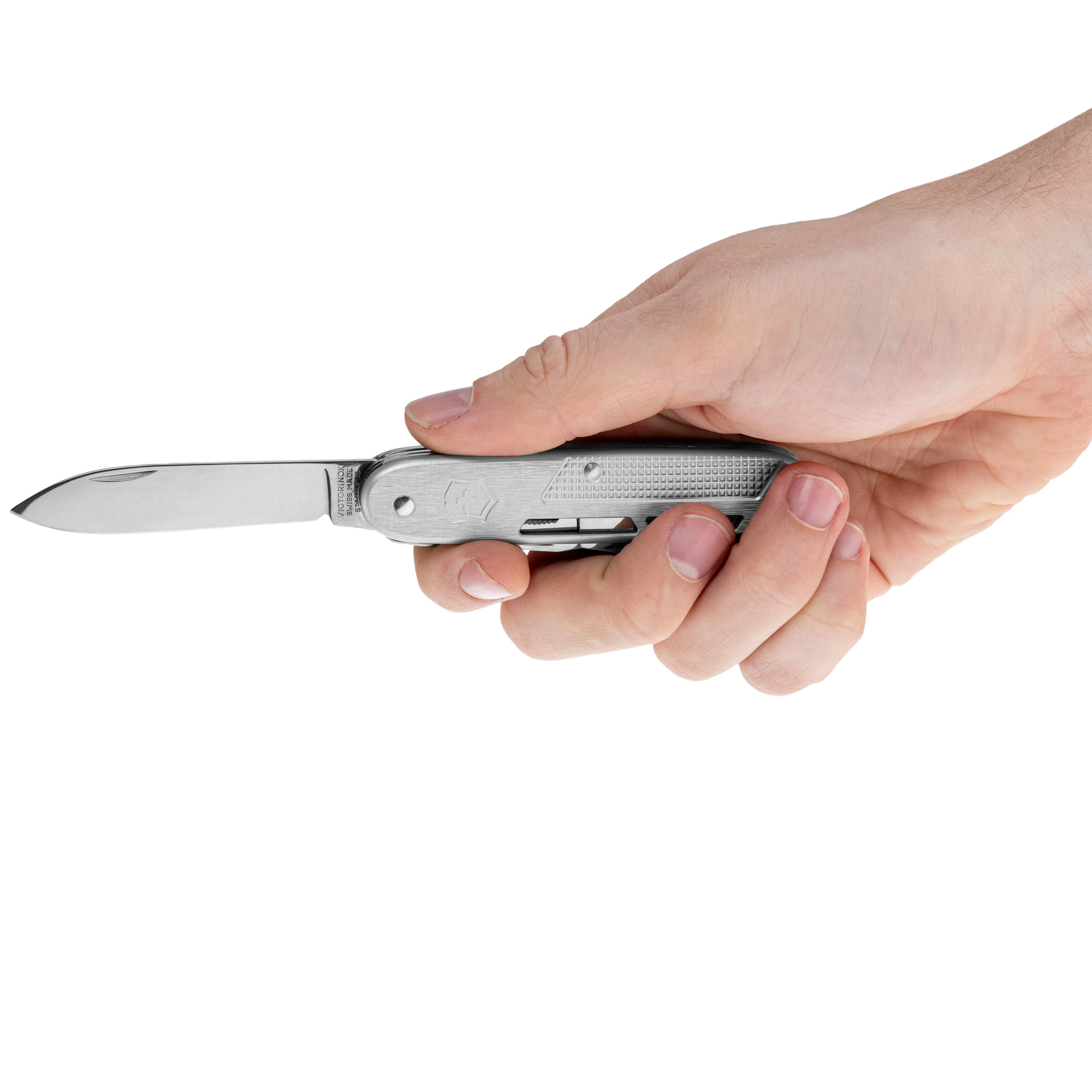 Victorinox Alox Refined Synergy X zsebkés - Silver