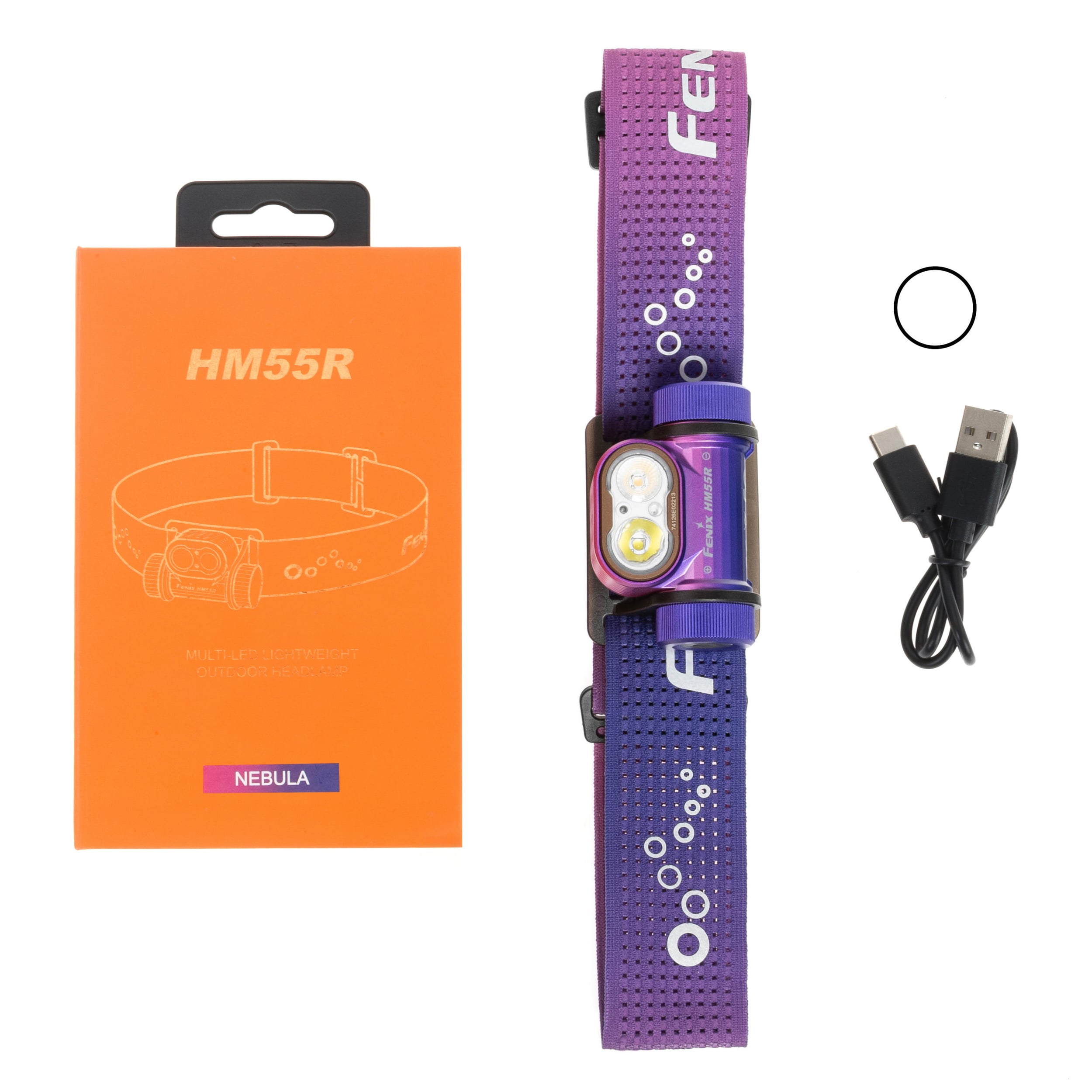 Fenix HM55R fejlámpa Nebula - 1200 lumen