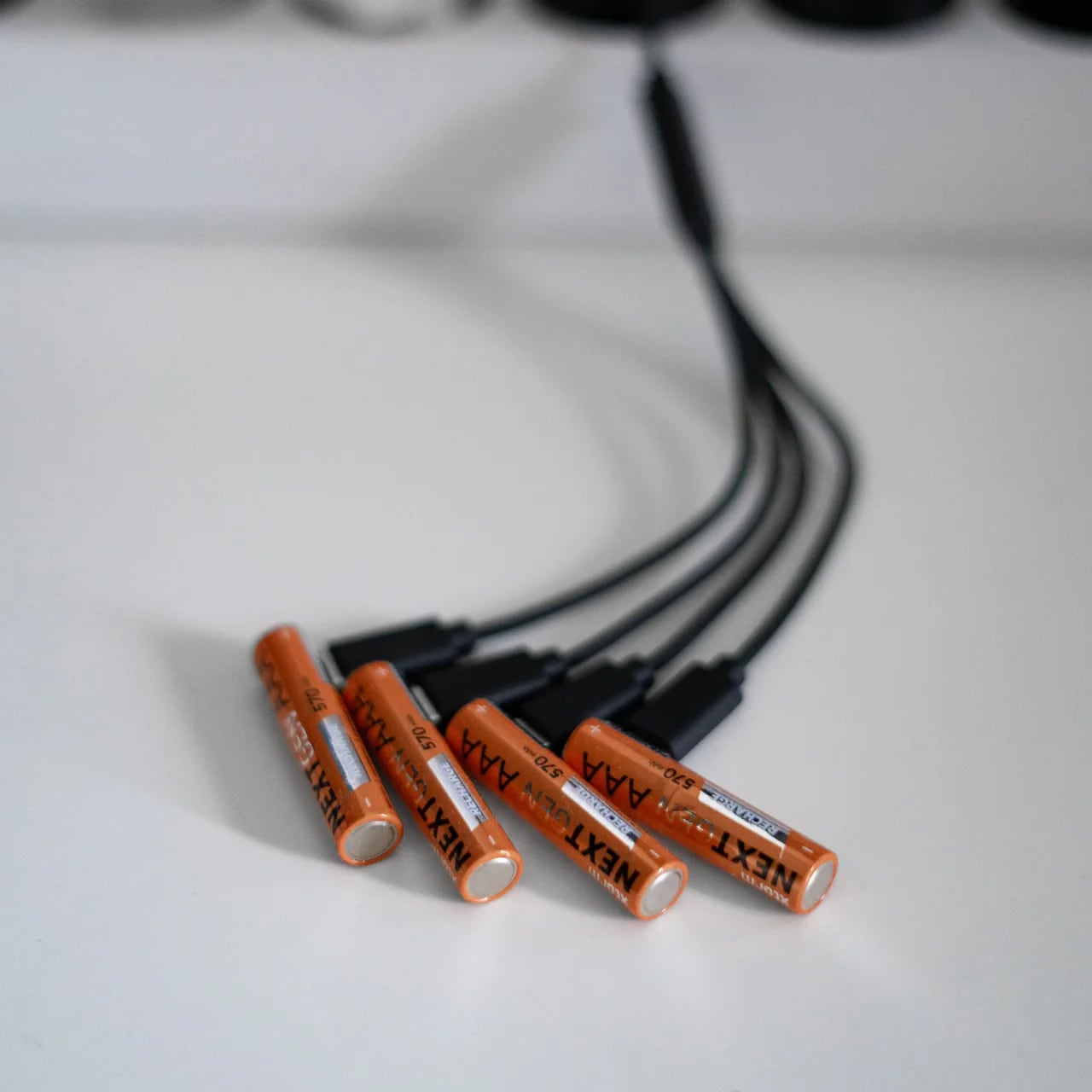 Xtorm NextGen újratölthető AAA USB-C 1,5 V570 mAh akkumulátor – 4 db