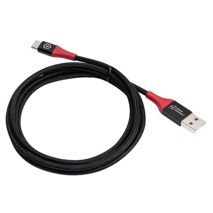 MicroConnect Data Blocker USB-A – USB-C 12 W kábel