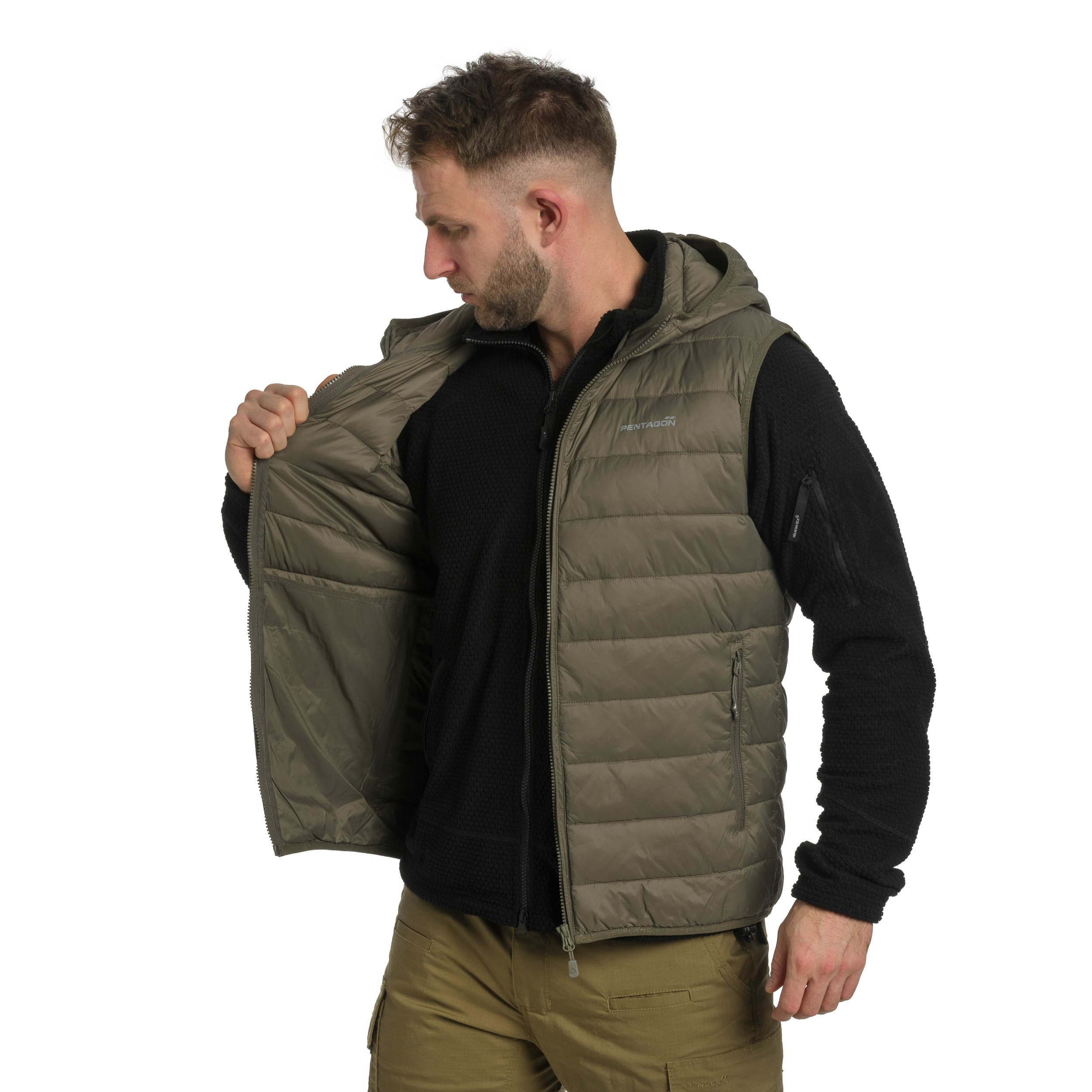 Pentagon Aurora Hood Vest 2.0 ujjatlan kabát - RAL7013