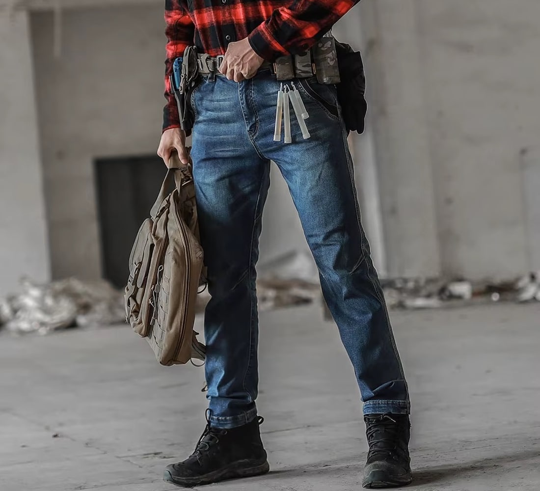 Emerson Gear Blue Label Freedom Tactical Jeans nadrág - Blue