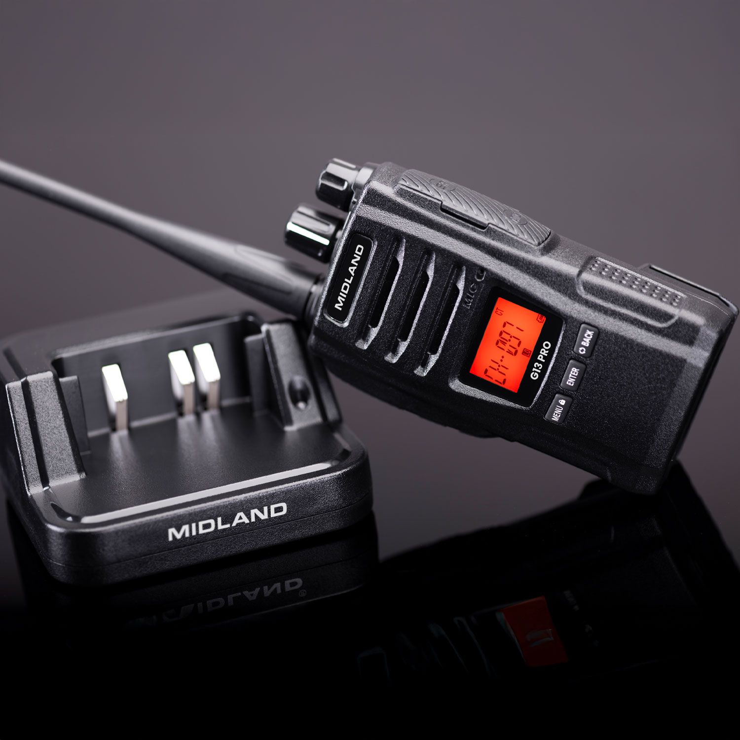 Midland G13 PRO PMR rádiótelefon - Black