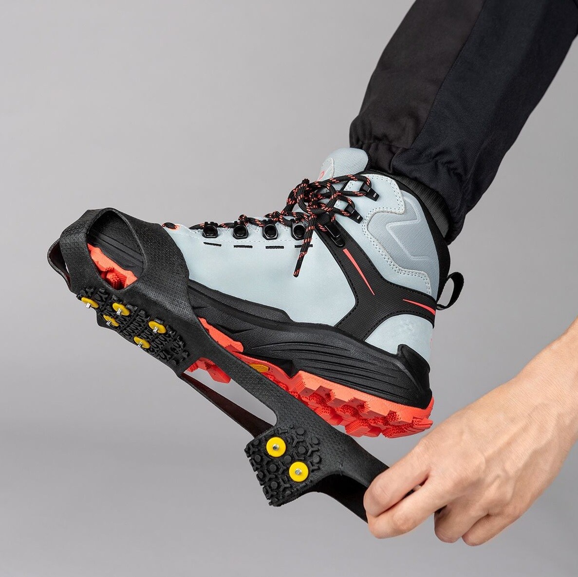 CMP Non Slip Spiked Crampons csúszásgátló borítás - Black