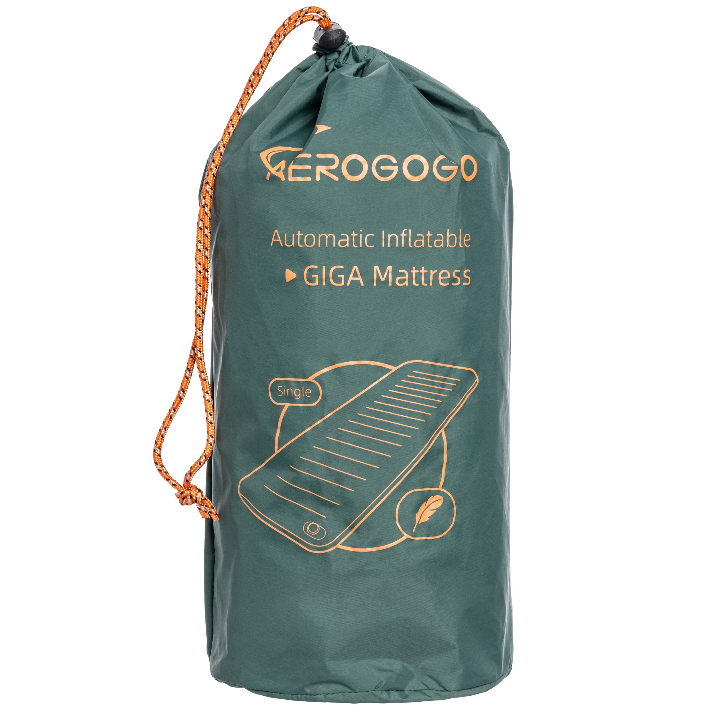 Aerogogo GM2-01 egyszemélyes túramatrac - Green