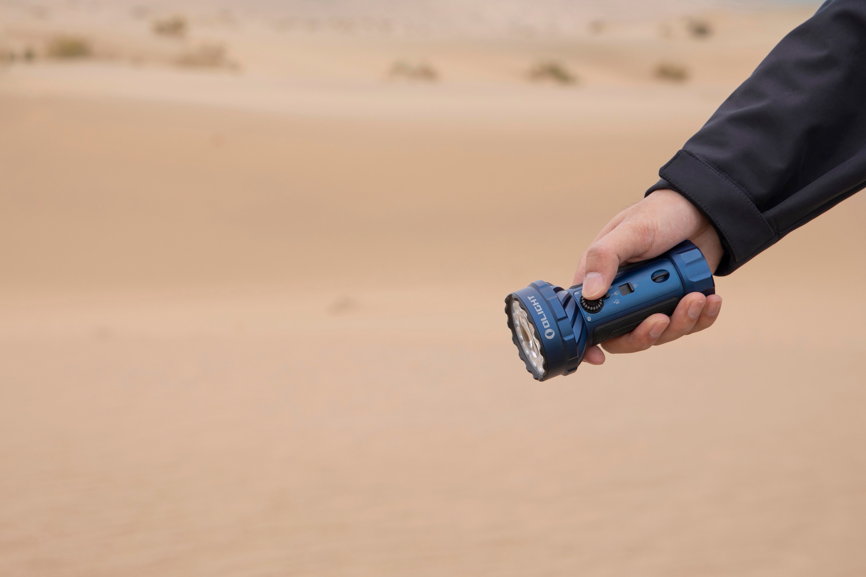 Olight Marauder Mini 2 újratölthető zseblámpa Midnight Blue - 10000 lumen, hatótávolság 750 m