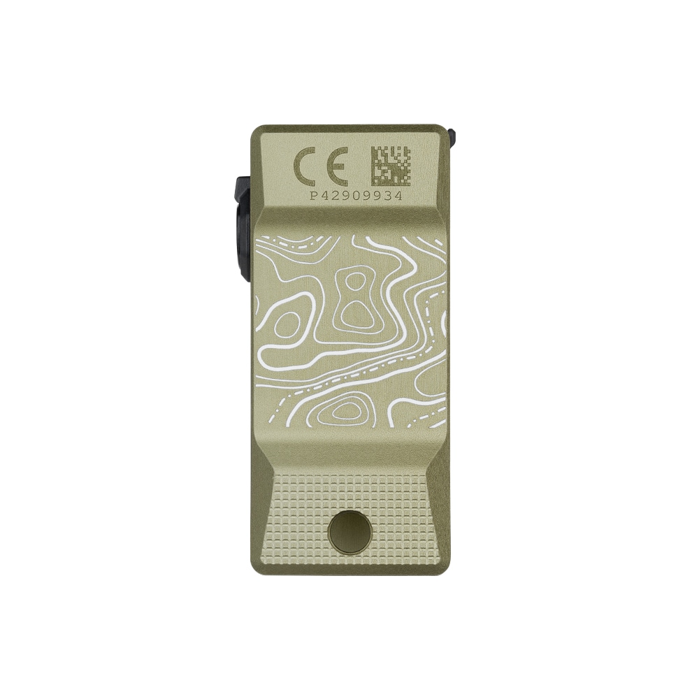 Olight Oclip Ultra újratölthető zseblámpa Olive Topo - 530 lumen