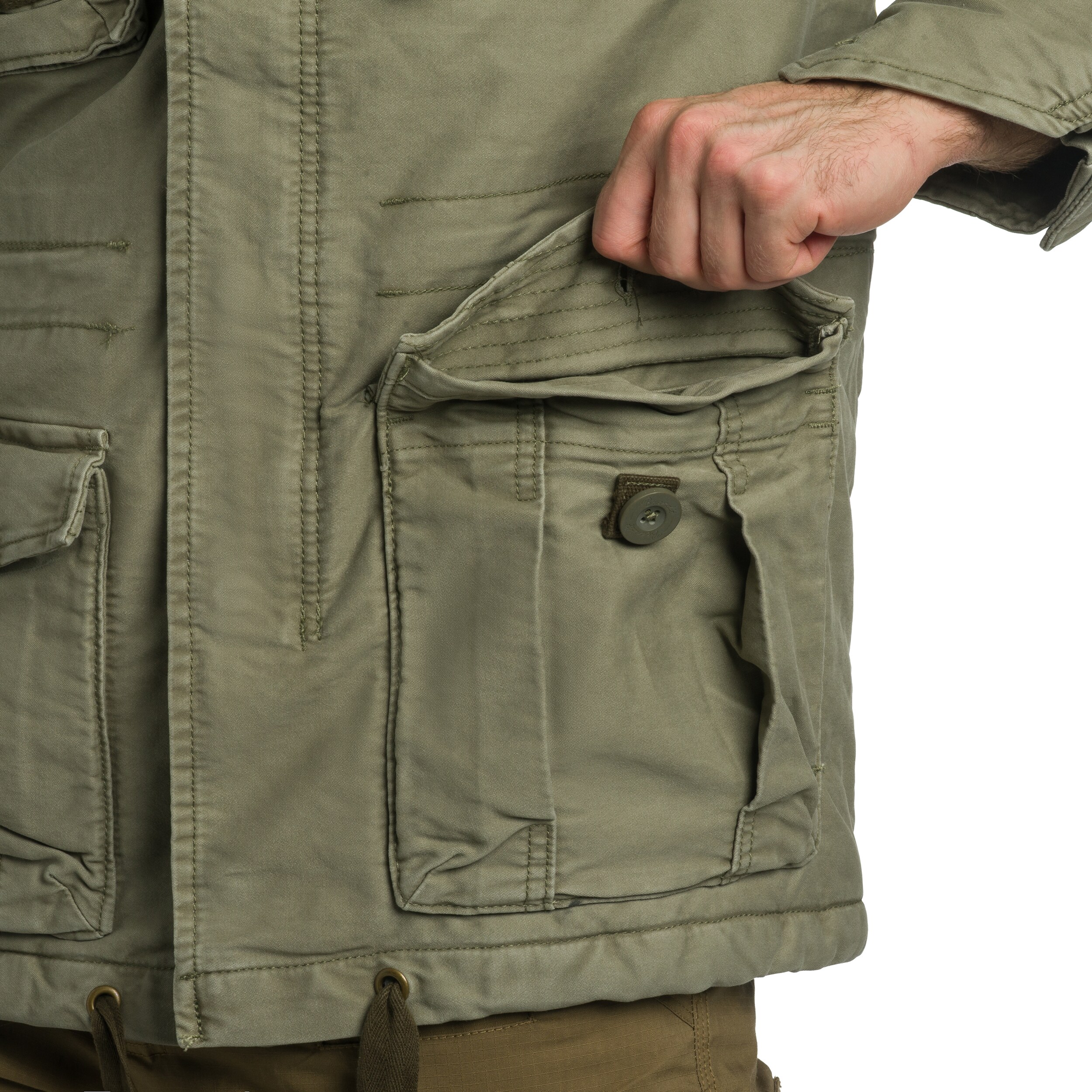 Brandit Respite kabát - Olive